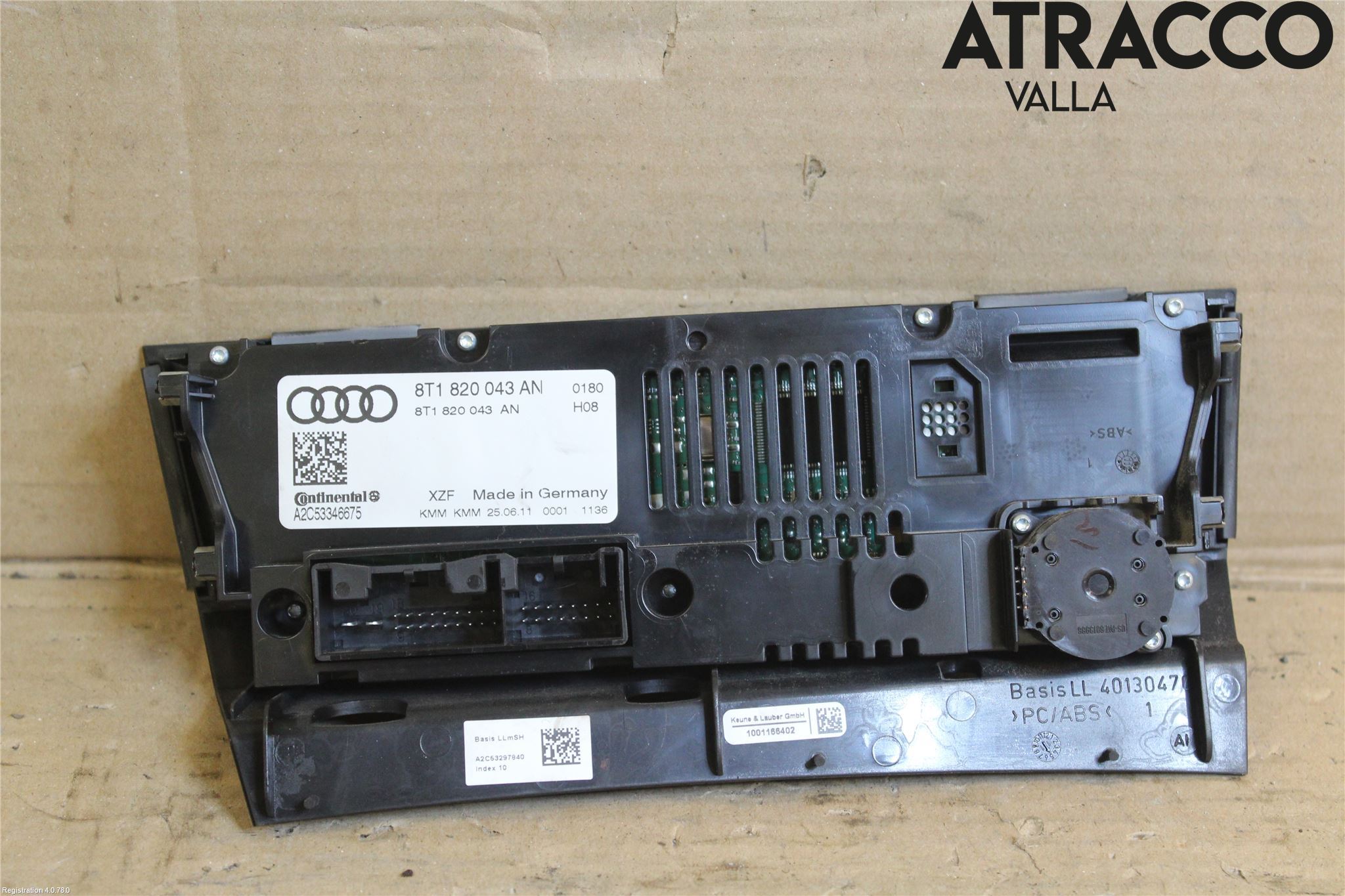 Audi A5 07-16 Ac Styrenhet Ac Manöveren