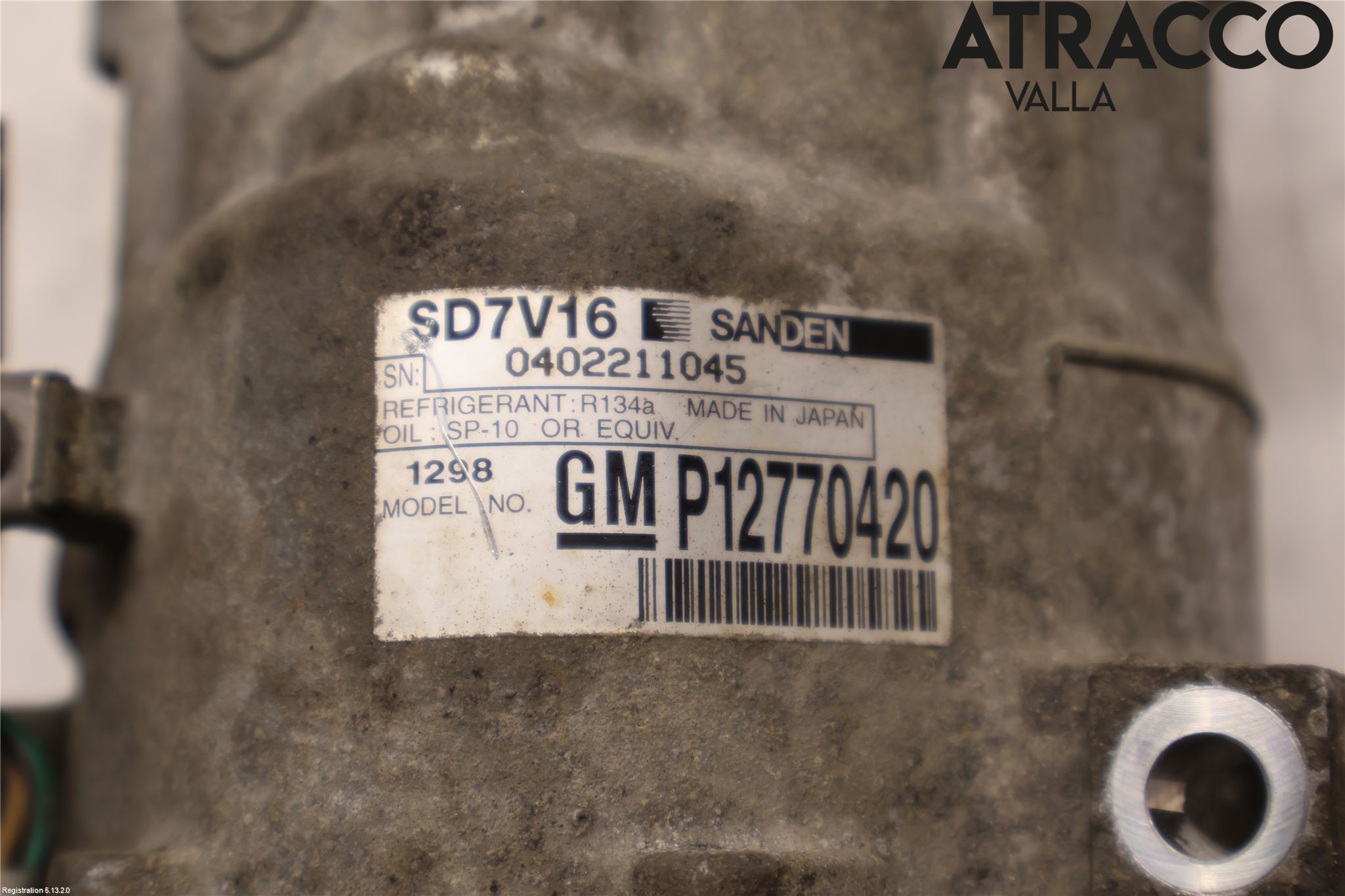 Saab 9-3 VER2/VER3 08-15 Ac Kompressor