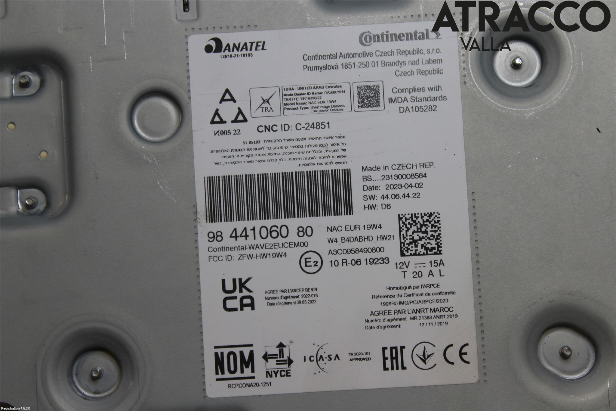 Peugeot 2008/E-2008 20- Radio