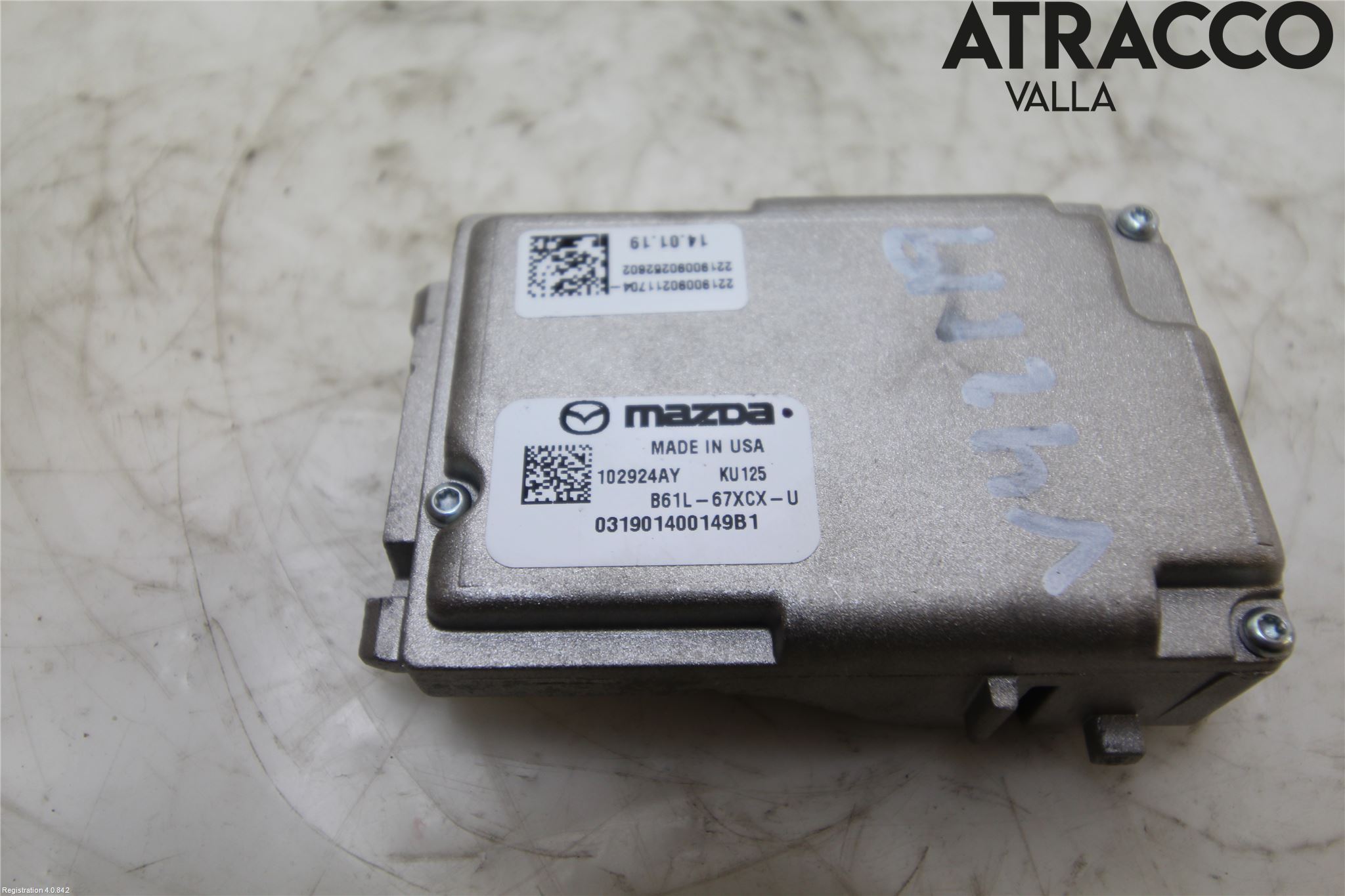 Mazda MX-5 IV (ND/ND2/ND3) MIATA 15- Sensor Aktivt Kollisionsskydd