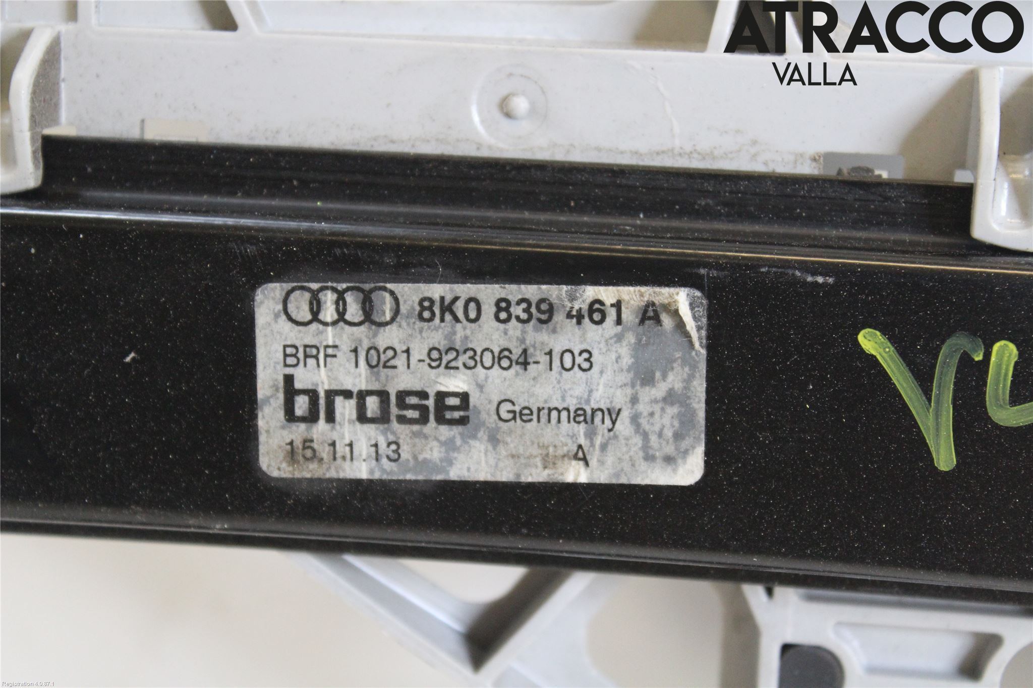 Audi A4 12-15 Fönsterhiss El Kompl