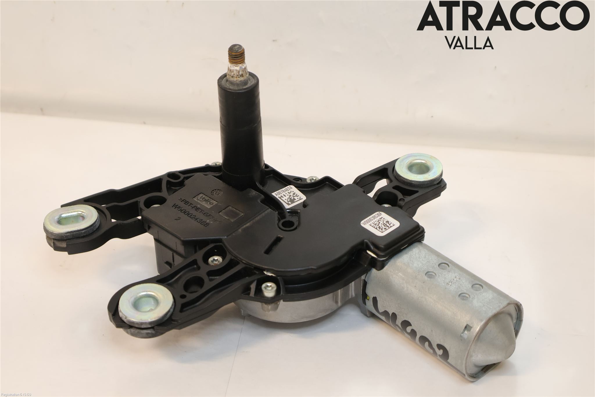 Skoda RAPID Torkarmotor Baklucka