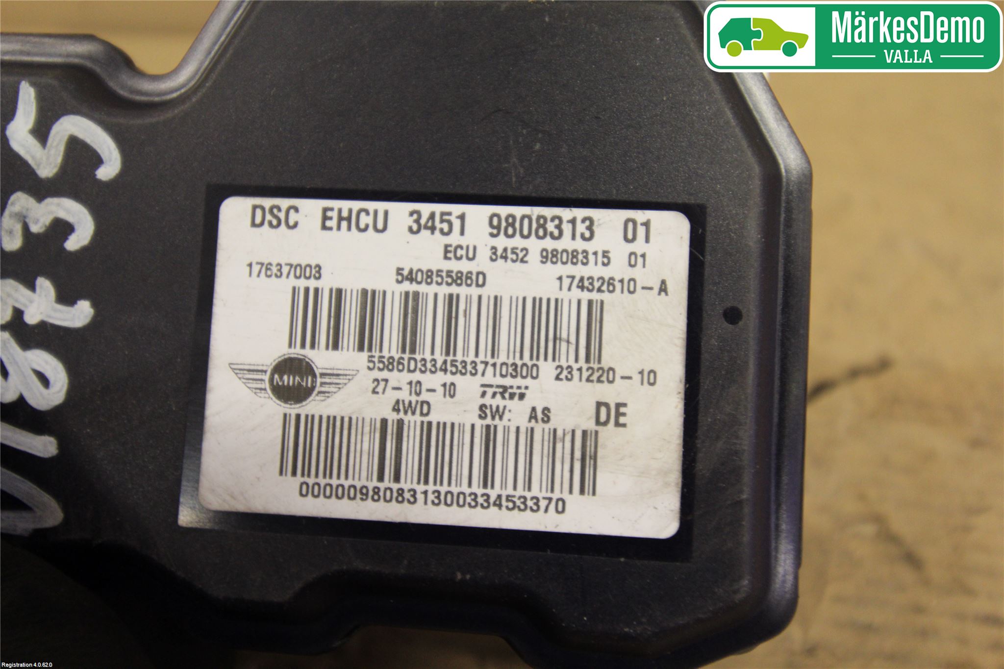 Mini COUNTRYMAN R60 11-16 Abs Hydraulaggregat