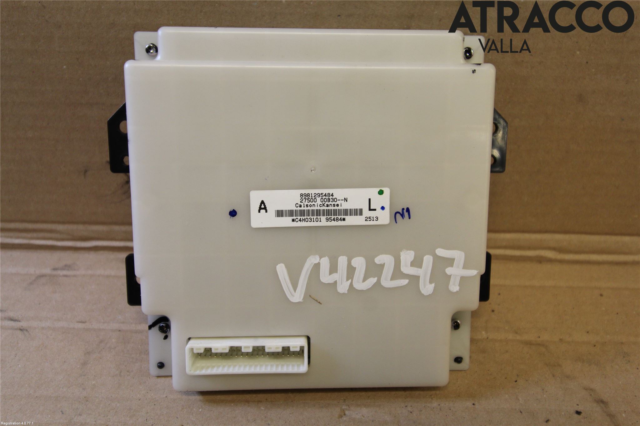 Isuzu D-MAX Ac Styrenhet Ac Manöveren