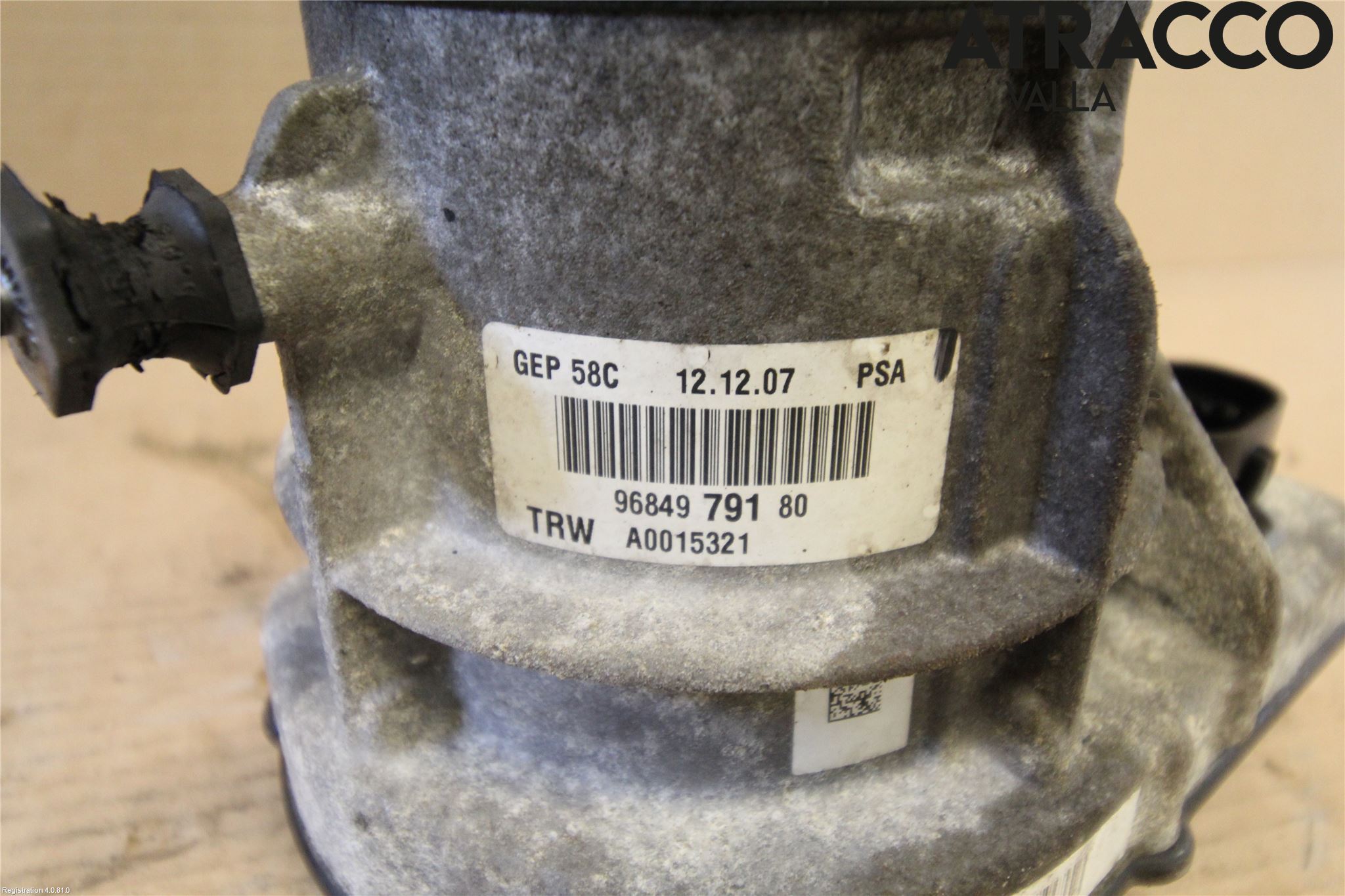 Peugeot 308 08-13 Styrservo Pump Elektrisk