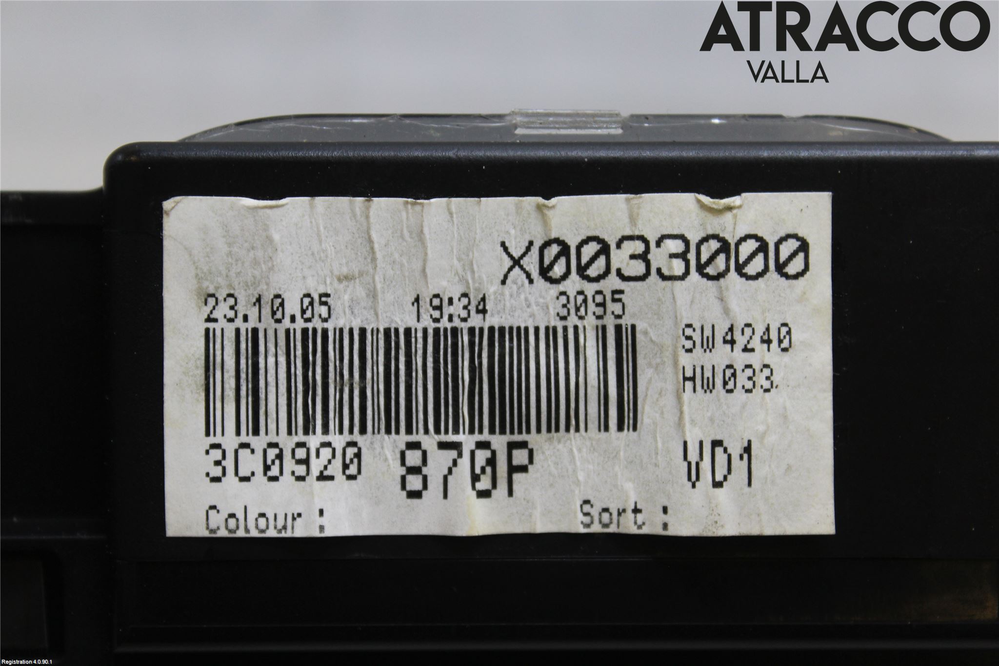 Volkswagen VW PASSAT 05-11 Instrument Komb
