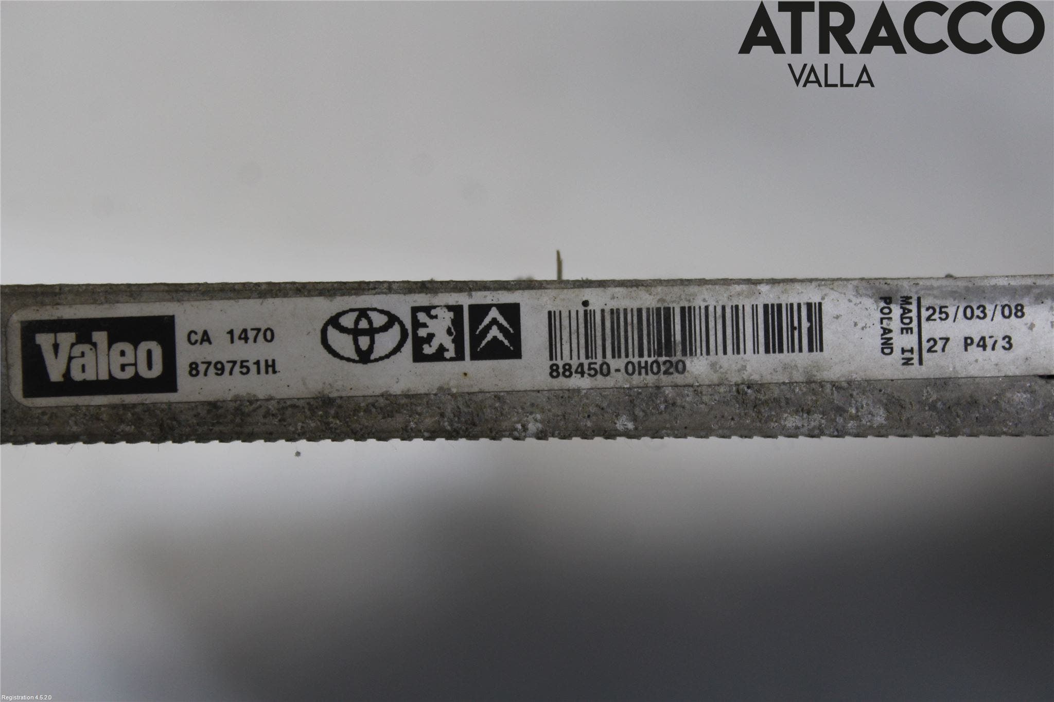 Citroen C1 06-13 Ac Kondensor-Kylare