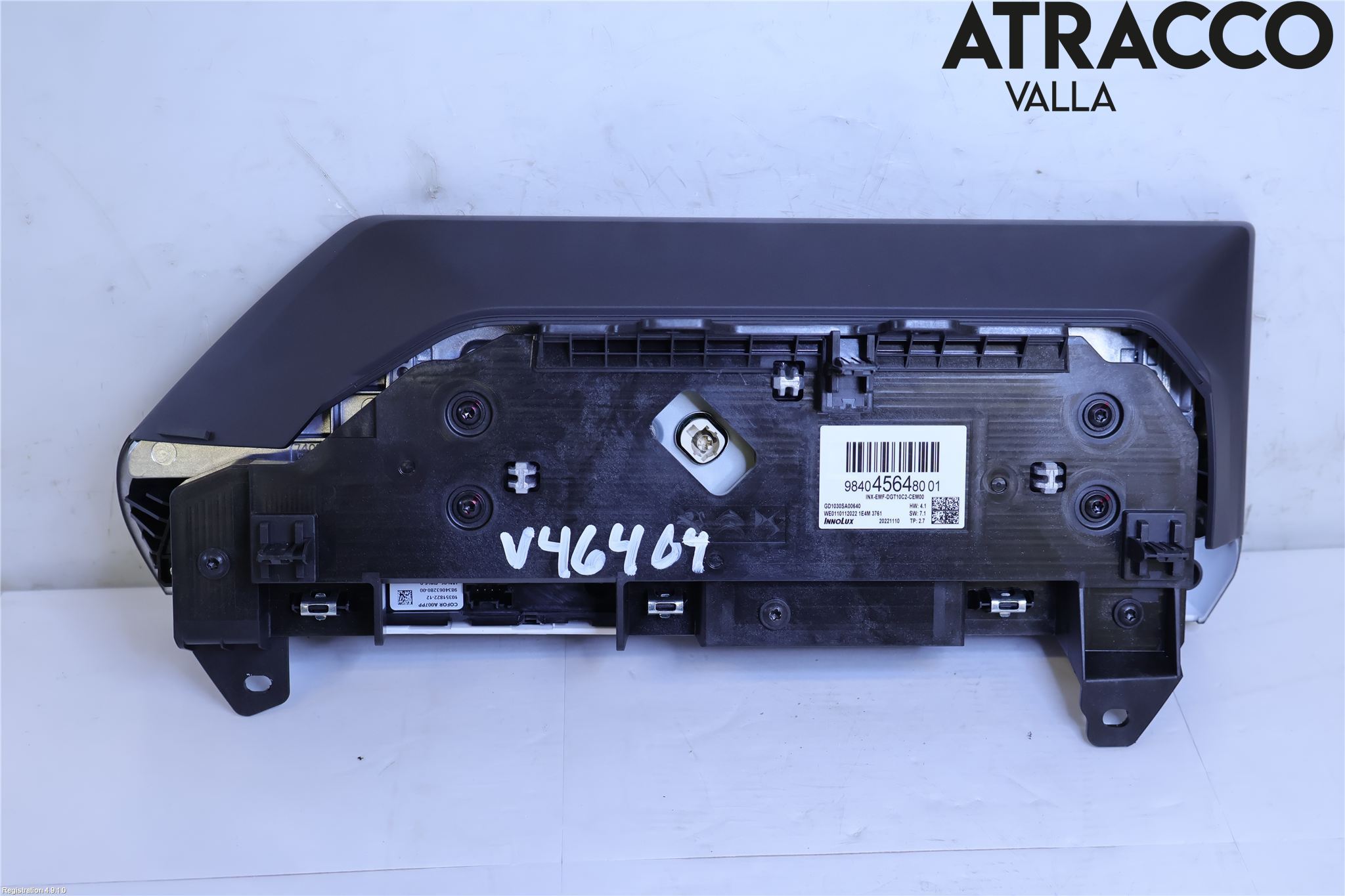 Citroen C4/E-C4 C4X/E-C4X III 21- Multifunktionsdisplay