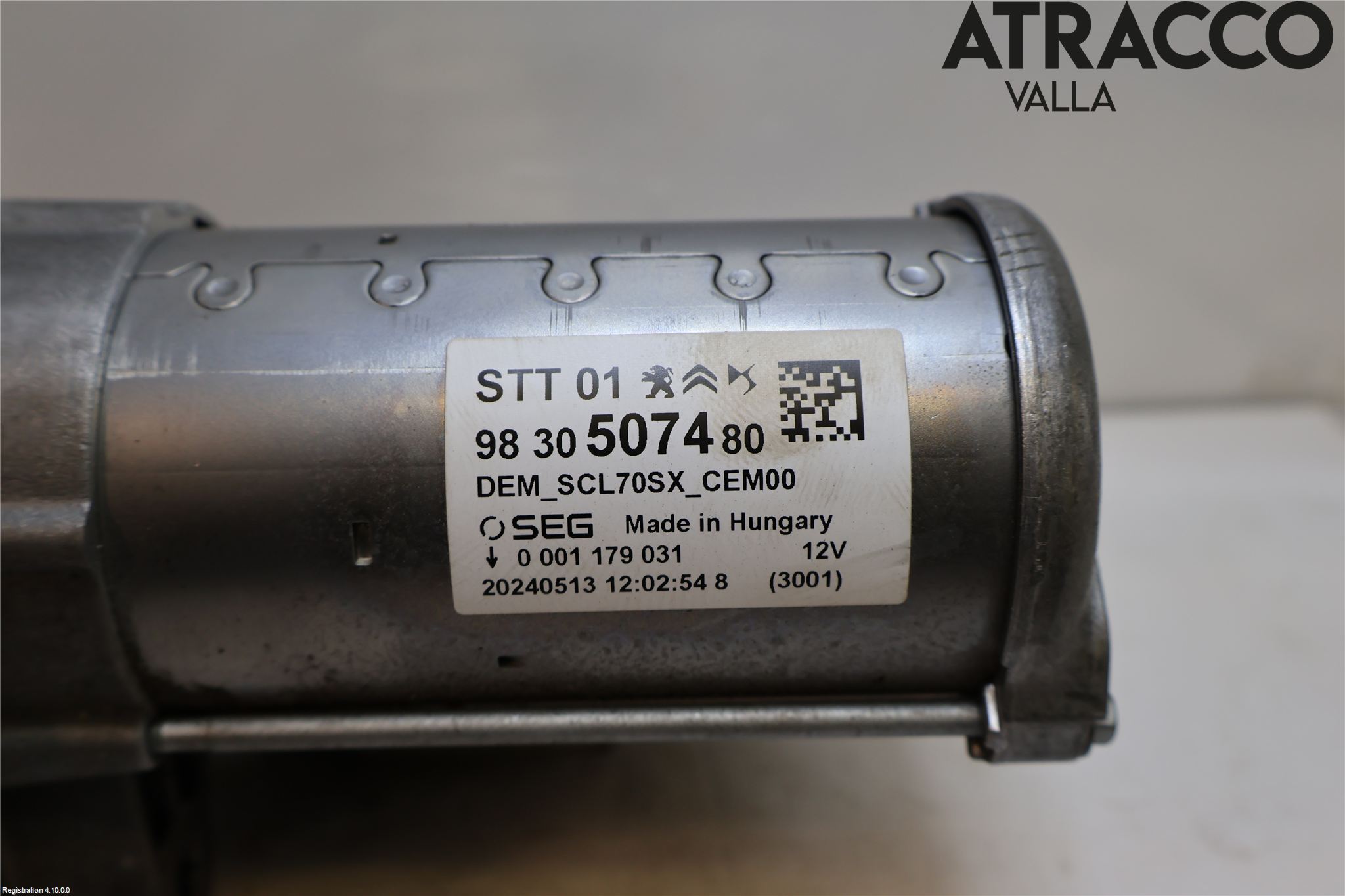 Peugeot 408 22- Startmotor