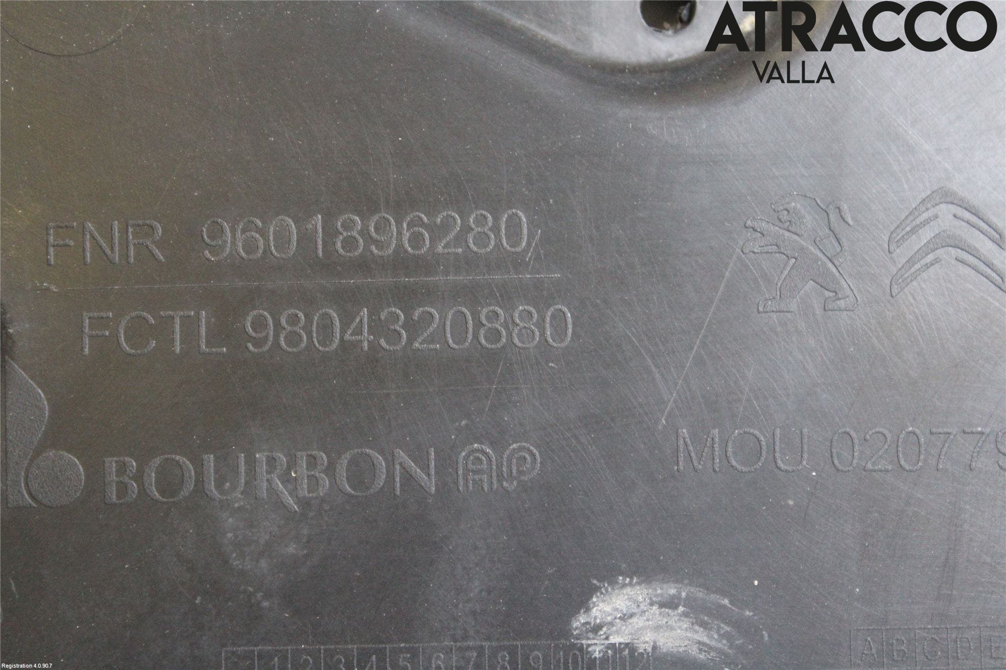 Citroen C4 GRAND PICASSO 14-18 Deflektor Plåt-Plast Kylning