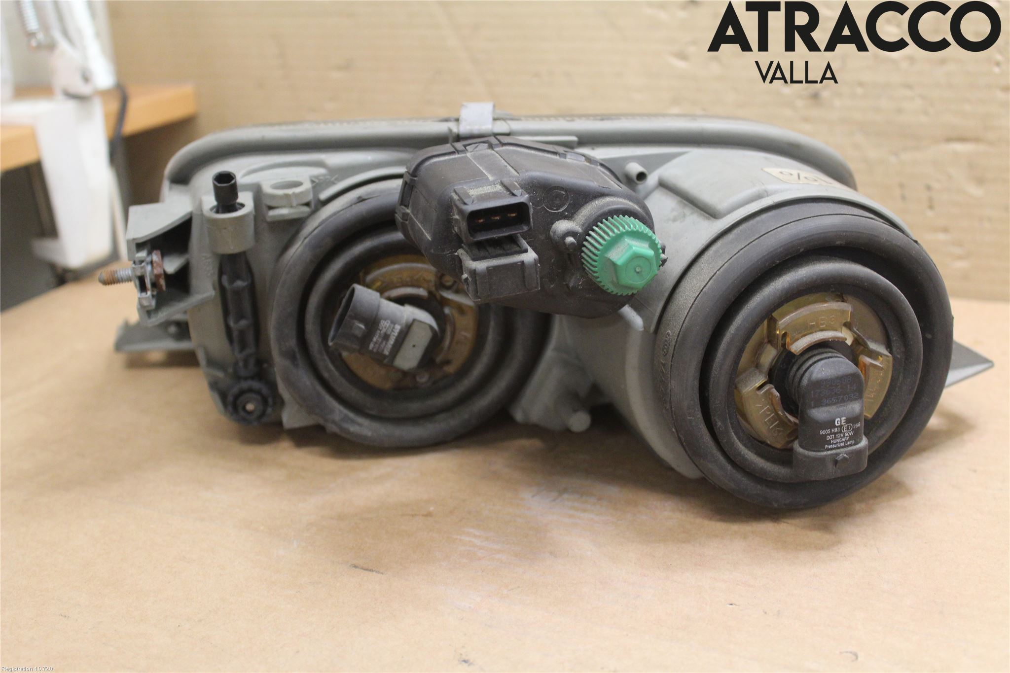 Alfa SPIDER Strålkastare Höger