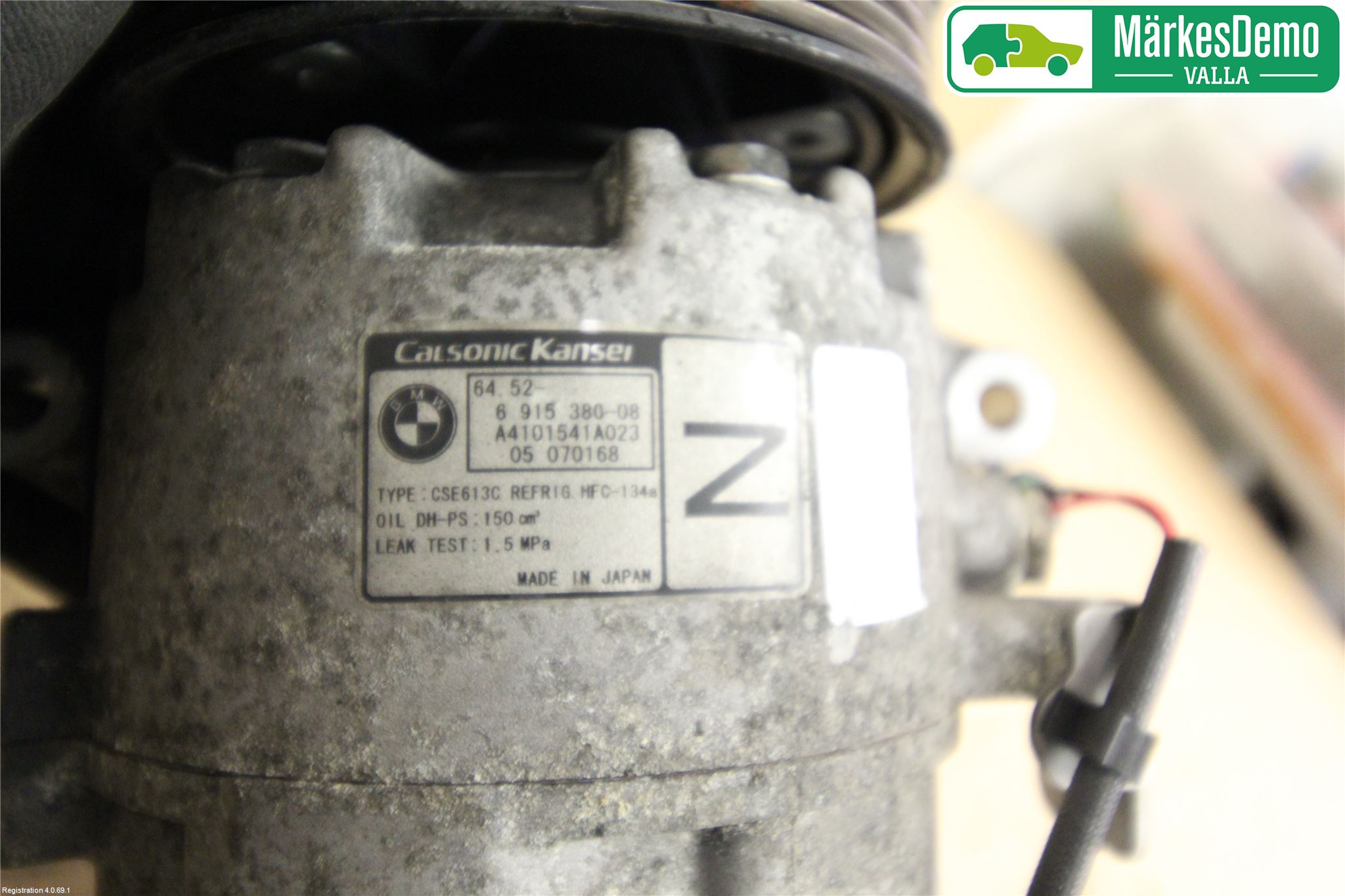 BMW 3 E90/91 SED/TOU 05-12 Ac Kompressor