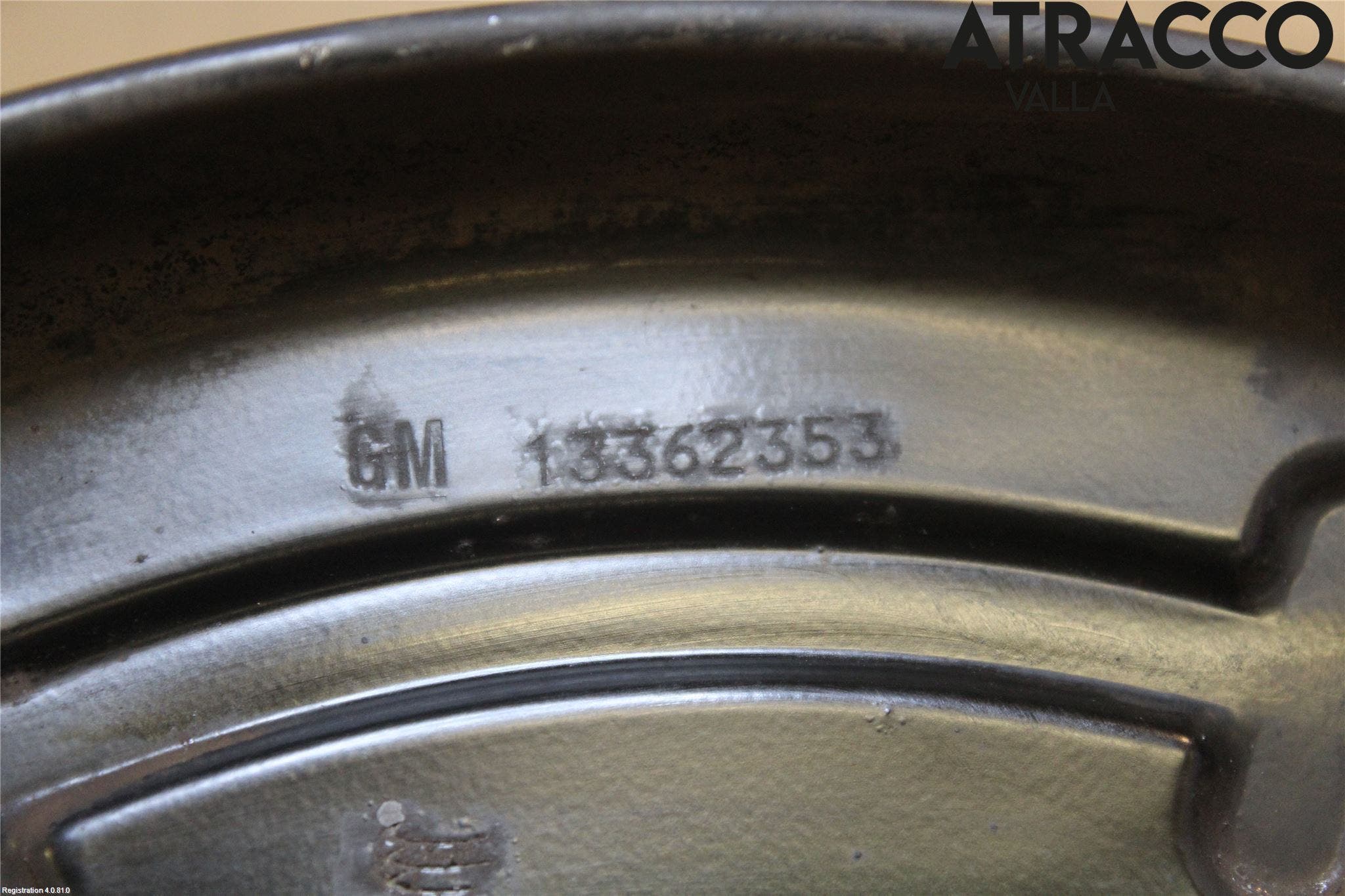 Opel ASTRA K 16-22 Bromssköld Bak