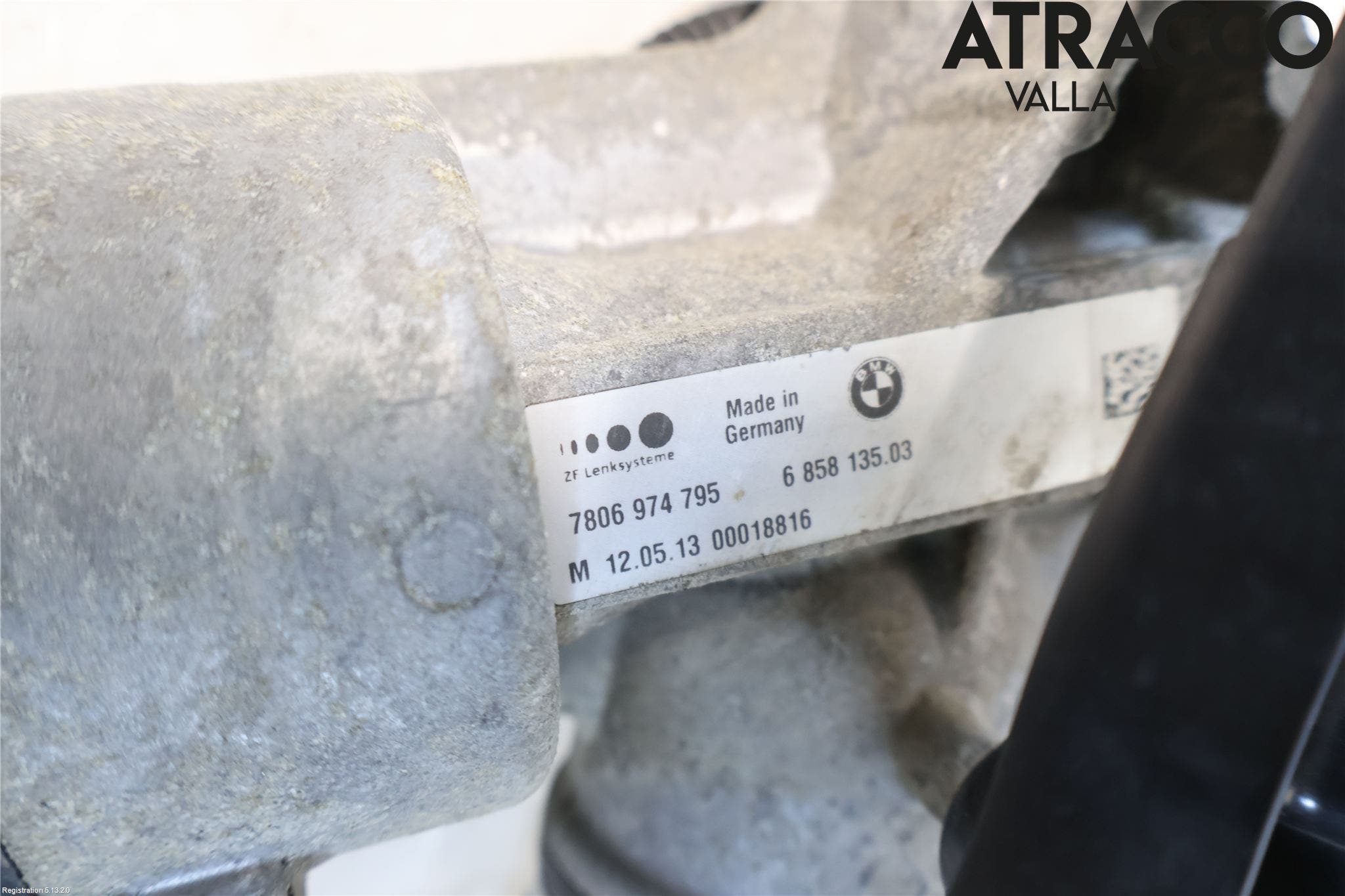 BMW 5 F10/F11/F18 09-17 Styrväxel-Snäcka Elektrisk