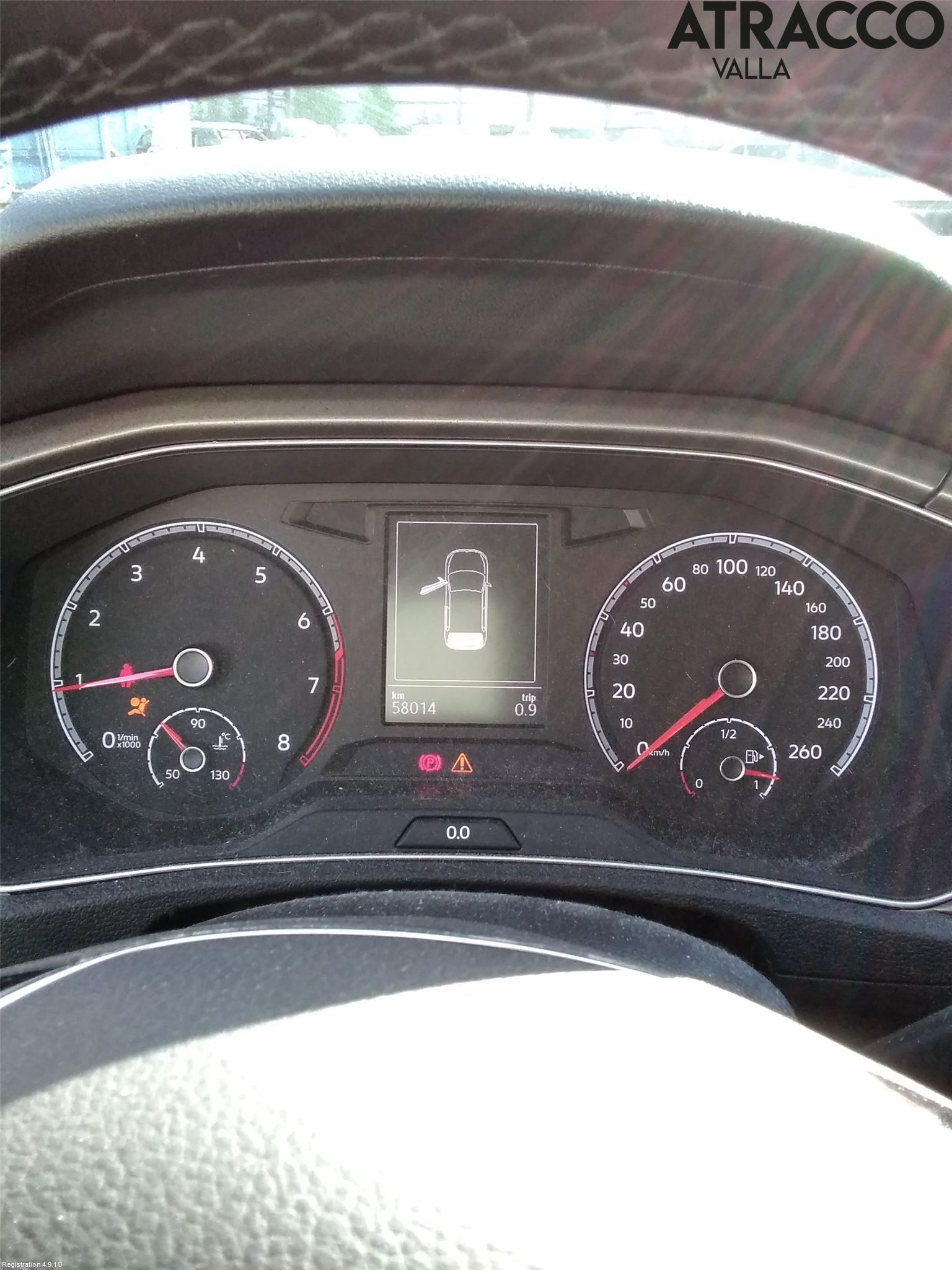 Volkswagen VW T-ROC 18- Instrument Komb