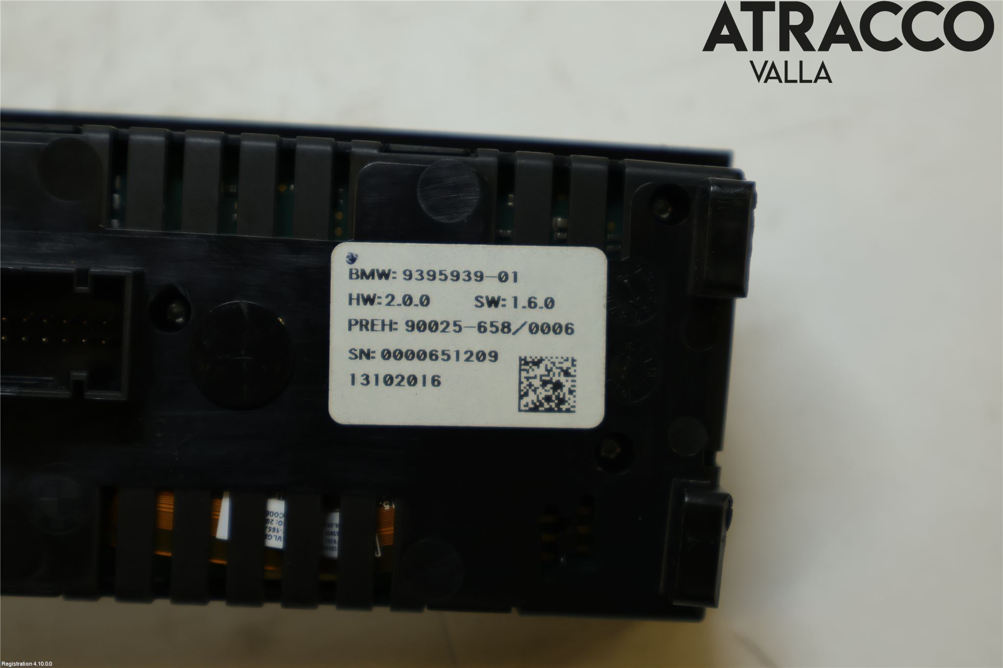 BMW 5 F10/F11/F18 09-17 Ac Styrenhet Ac Manöveren
