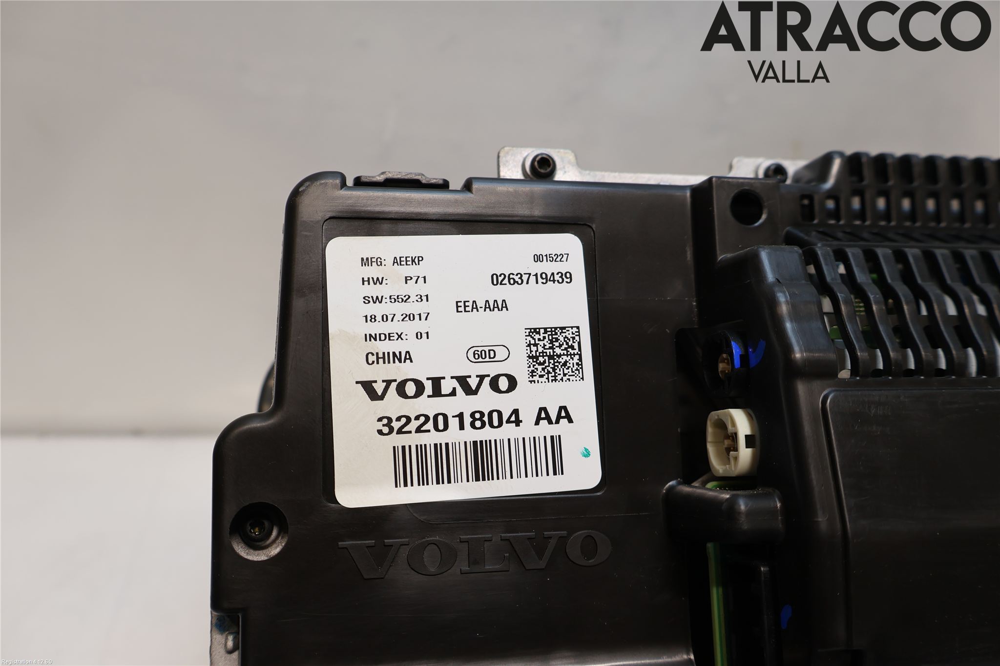 Volvo S90 17->> Instrument Komb