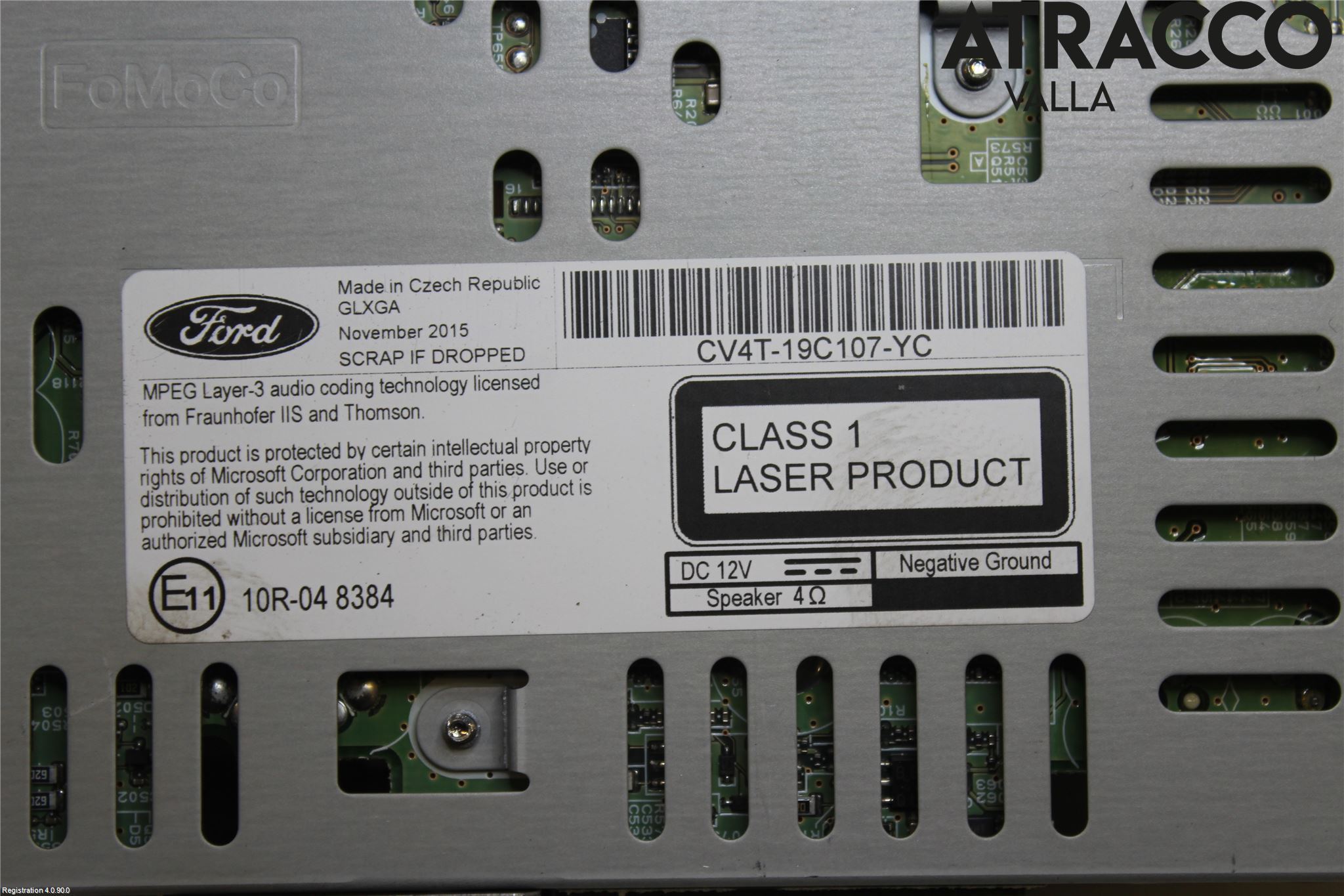 Ford KUGA 13-16 Cd Radio - Multimediapanel