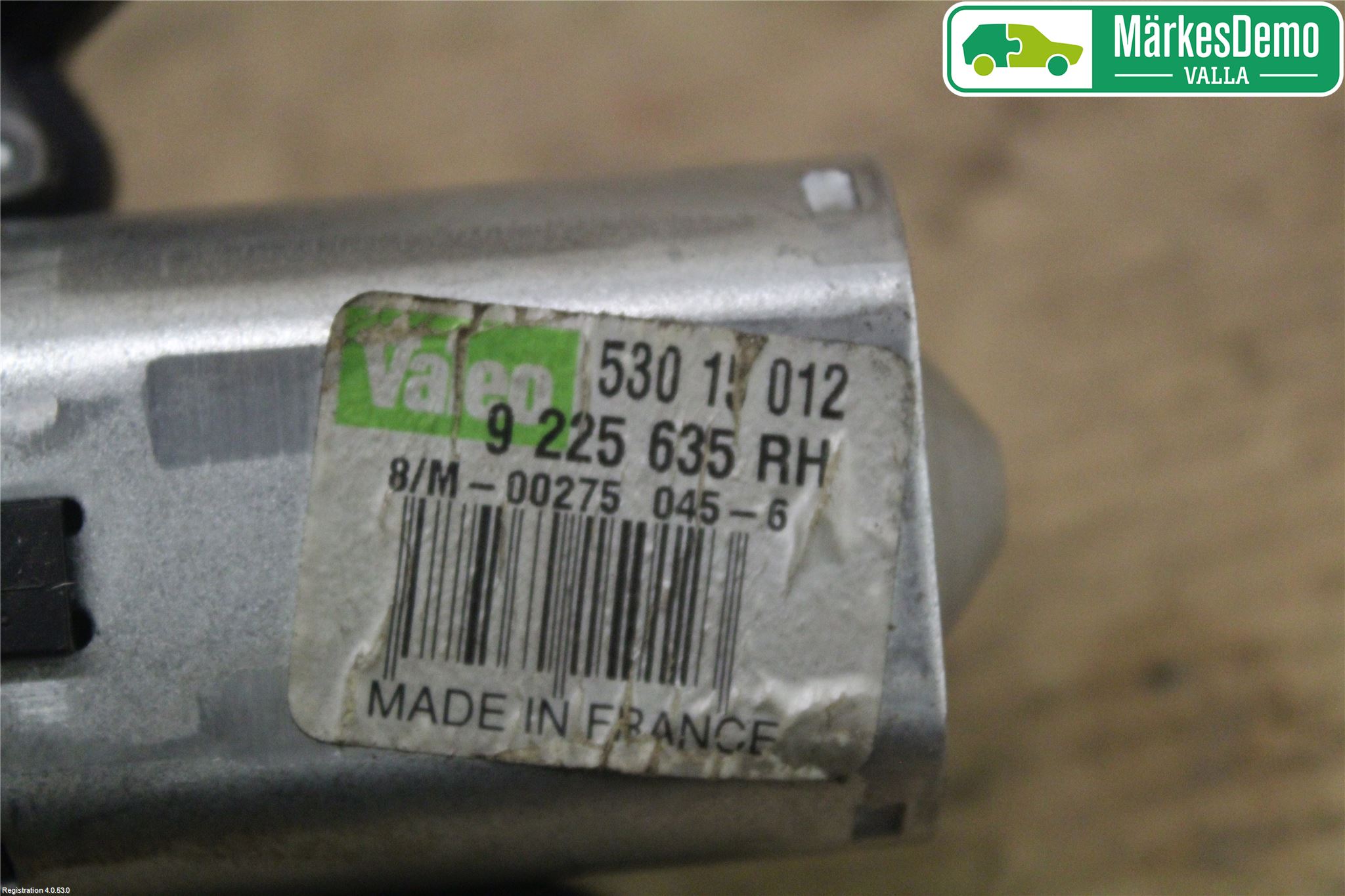 Opel COMBO 02-12 Torkarmotor Baklucka