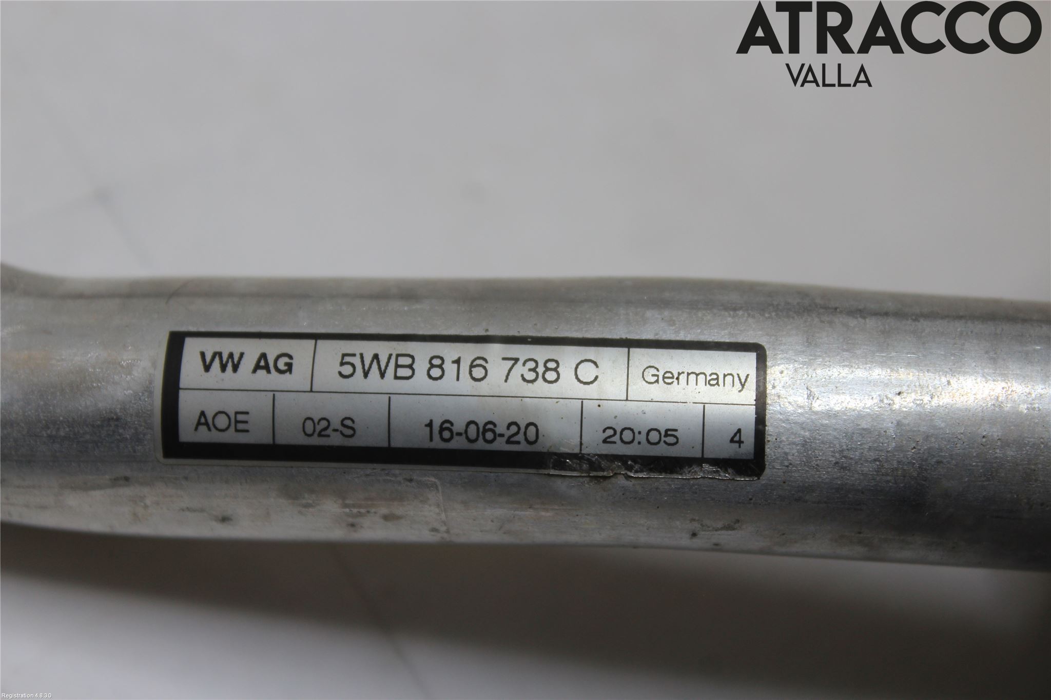 Volkswagen VW T-ROC 18- Ac Slang-Rör