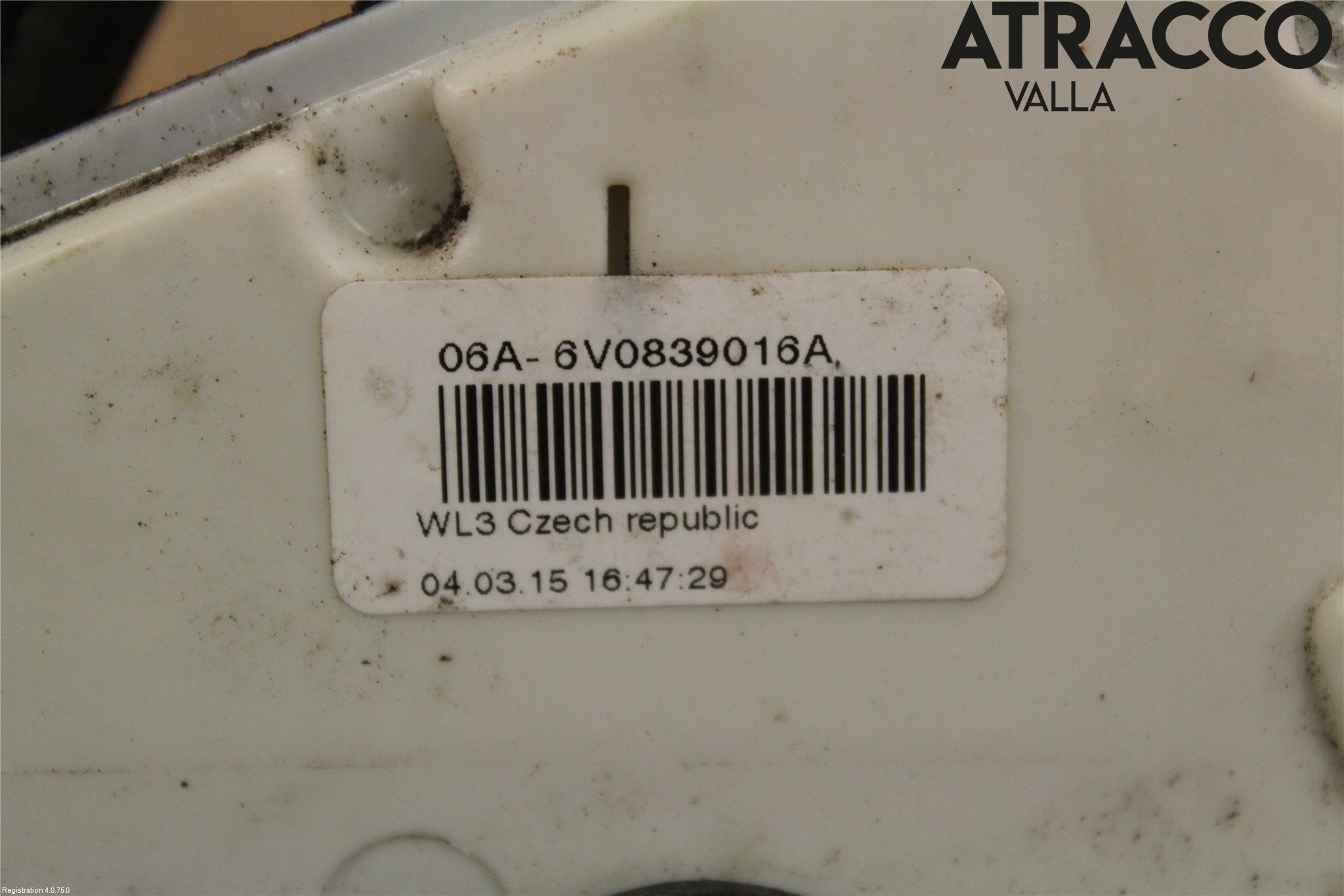 Skoda FABIA 15-21 Låskista-Dörrlås