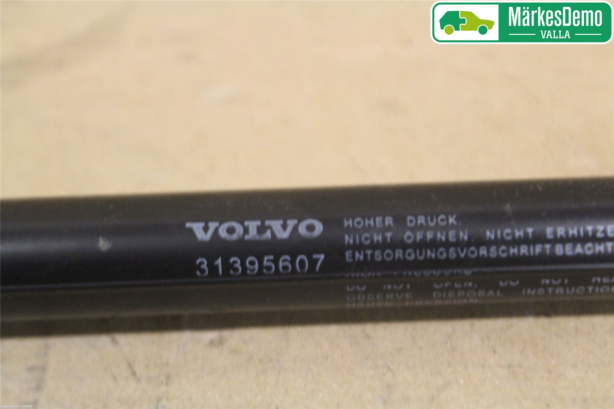 Volvo V40 12-19 Gasfjäder Baklucka