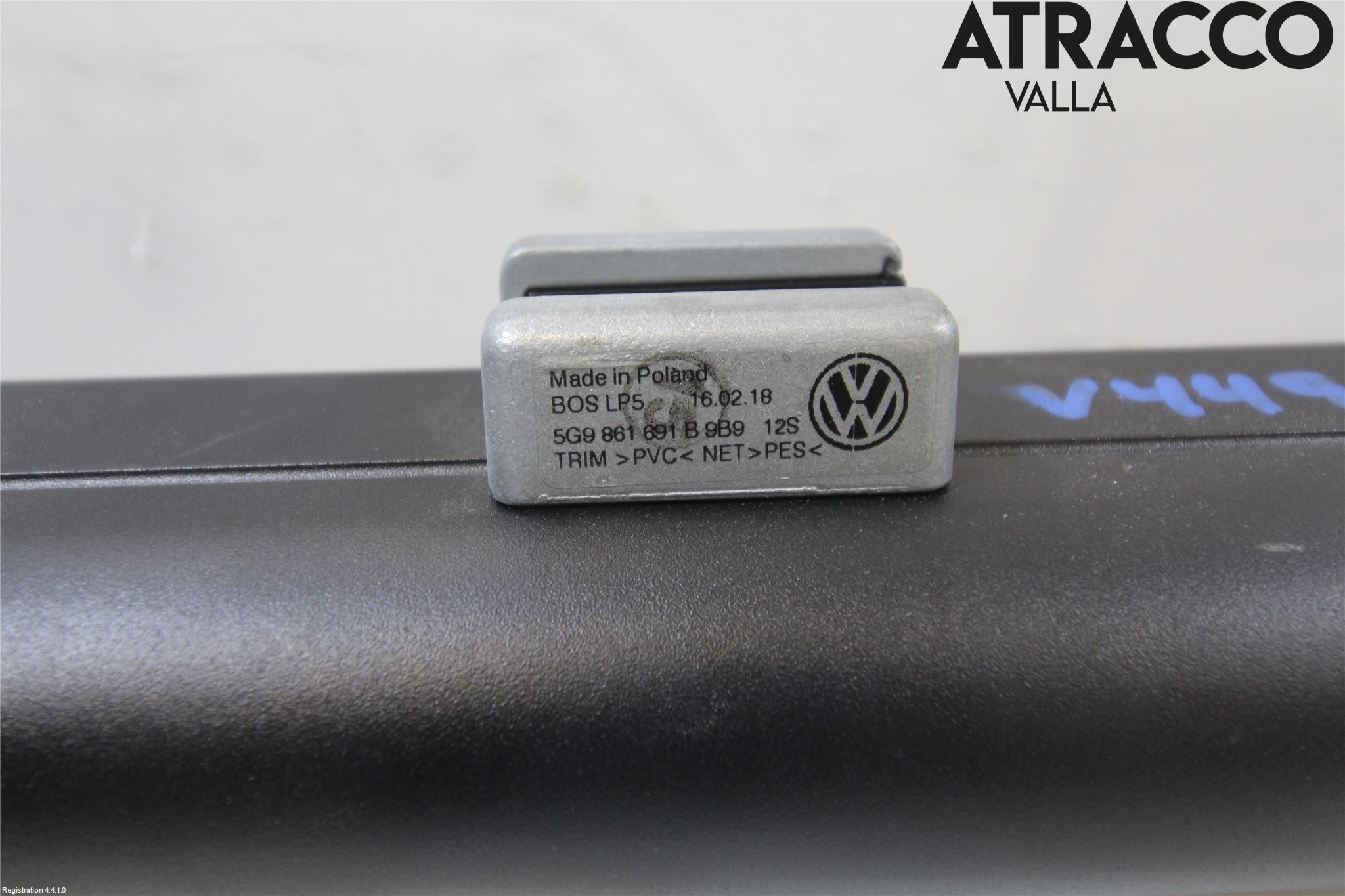 Volkswagen VW GOLF / E-GOLF VII 13-20 Lastnät