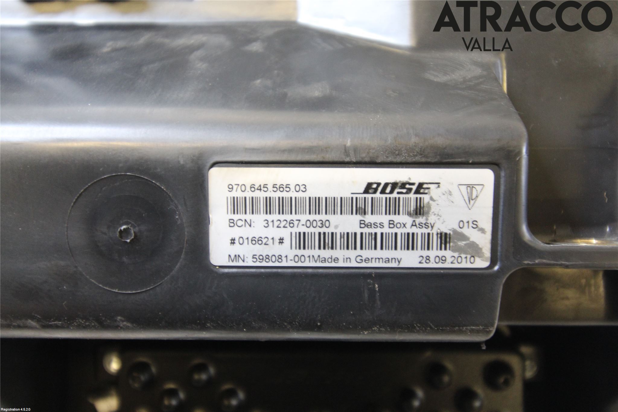 Porsche PANAMERA 09- Högtalare