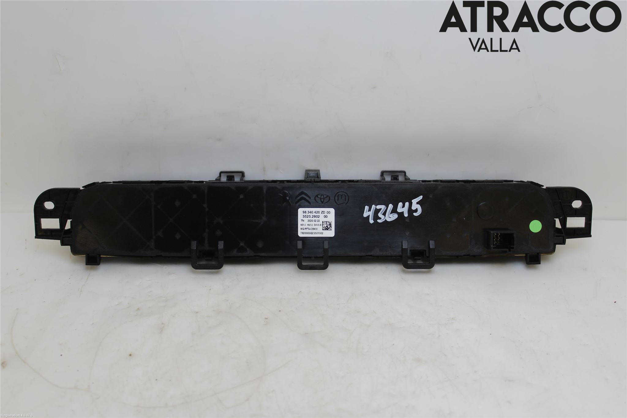 Citroen BERLINGO/E-BERLINGO 19- Ac Styrenhet Ac Manöveren