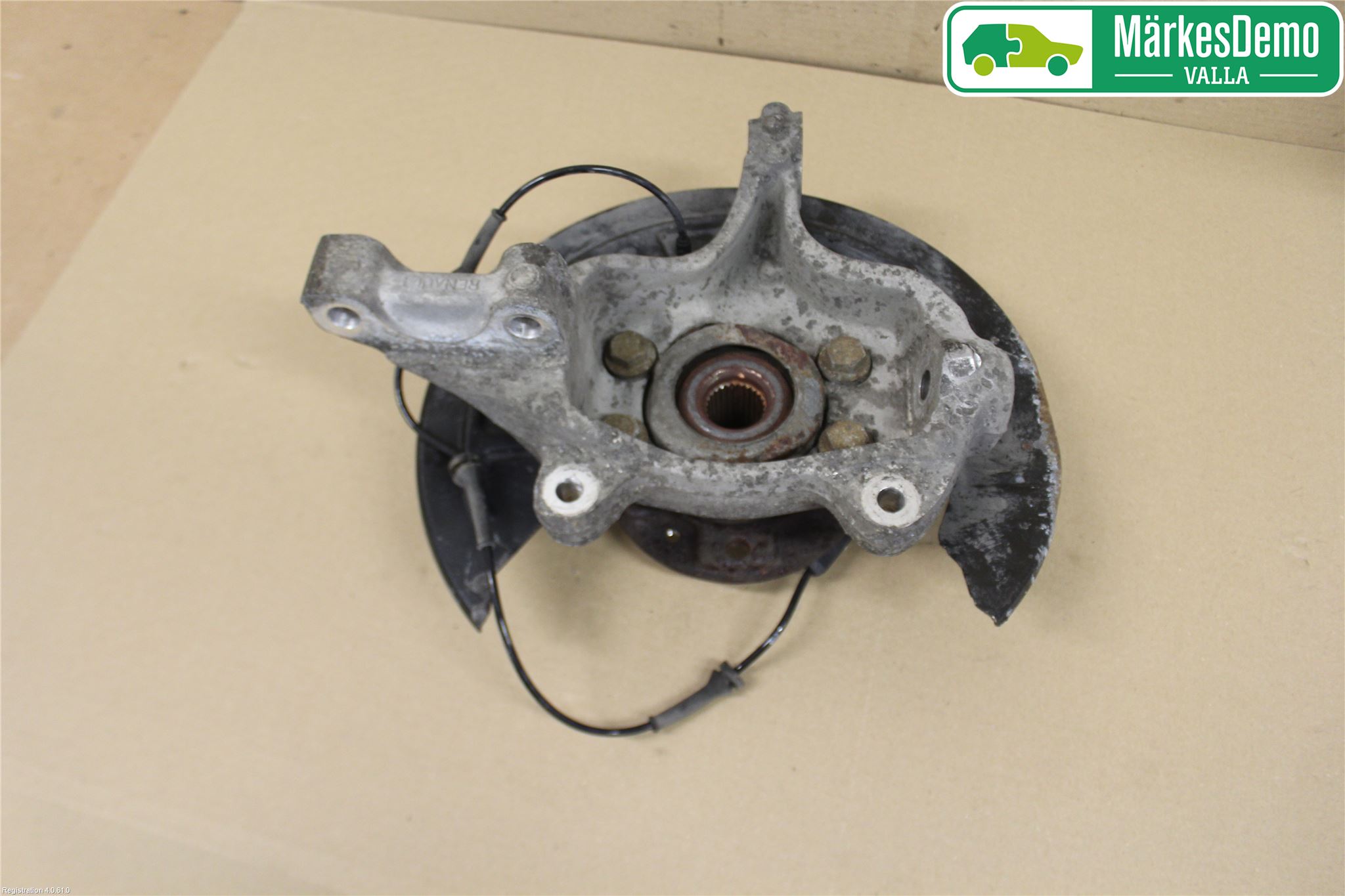 Renault LAGUNA III 08-10 Styrspindel Lagerhus Hö