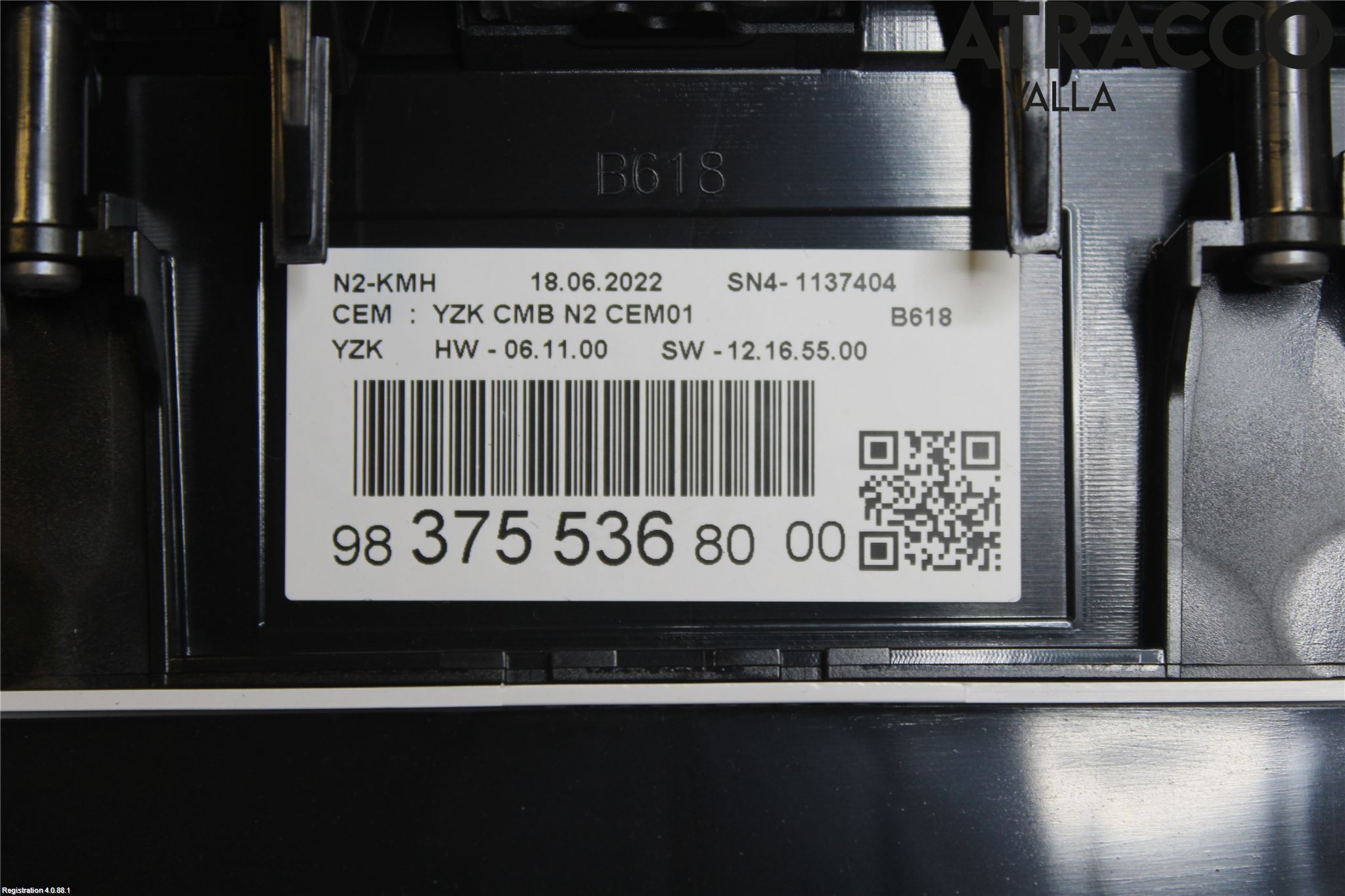 Citroen COTROEN C3 17-24 Instrument Komb