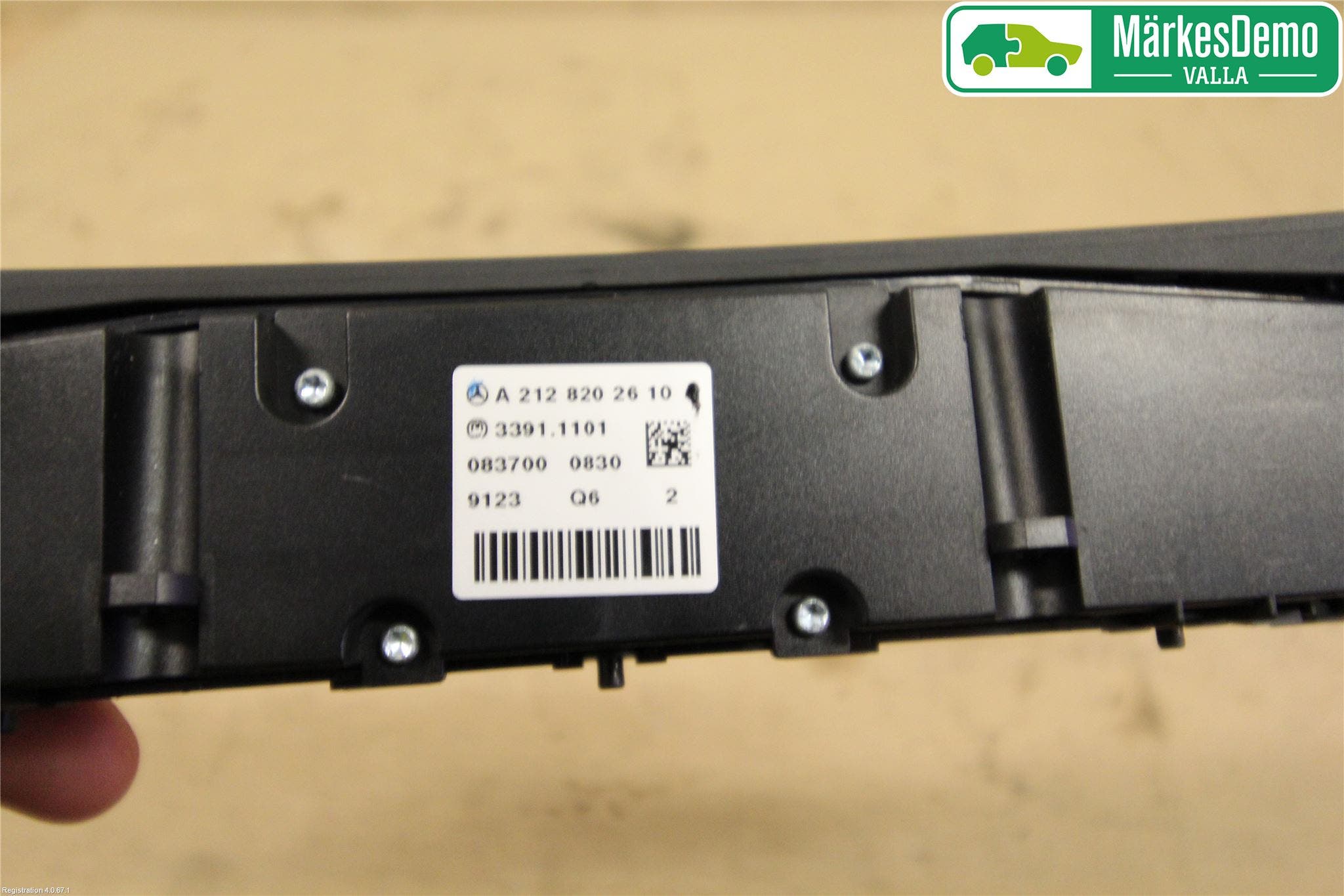 Mercedes-Benz MB E-KLASS (W212) 09-16 Strömställare Multifunktion