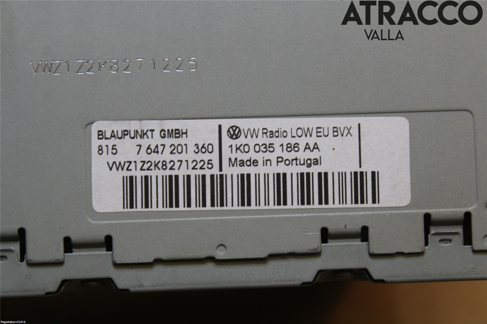 Volkswagen VW GOLF VI 09-13 Cd Radio - Multimediapanel