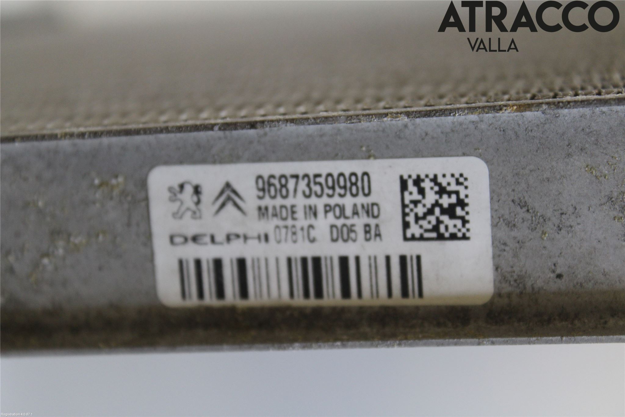 Citroen C5 08-17 Kylare Aut