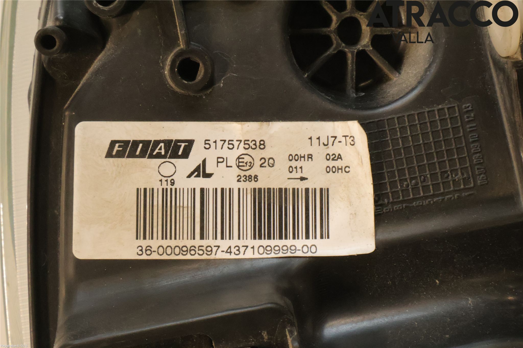 Fiat BRAVO 07-11 Strålkastare Vänster