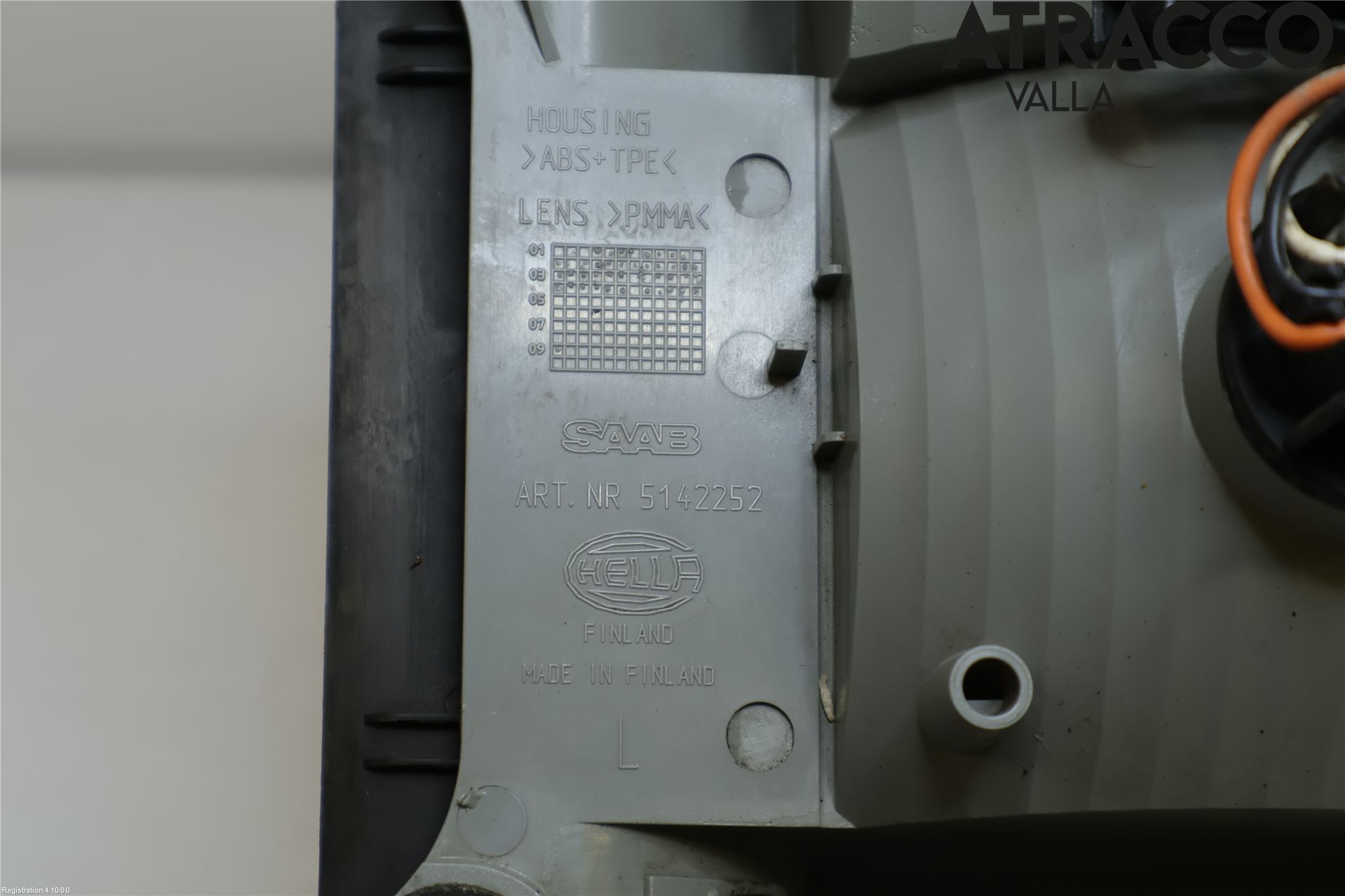 Saab 9-5 -05 Bakljus Vänster