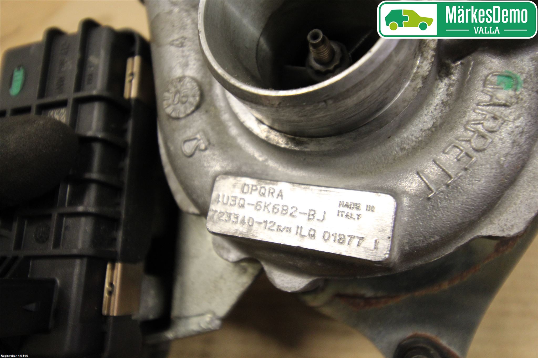 Peugeot 407 Turboaggregat