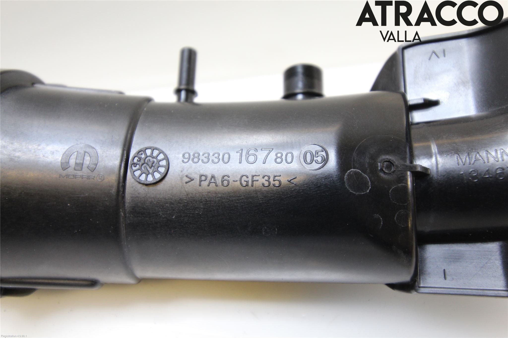 Peugeot 308/E-308 21- Laddluft-Intercoolerrör