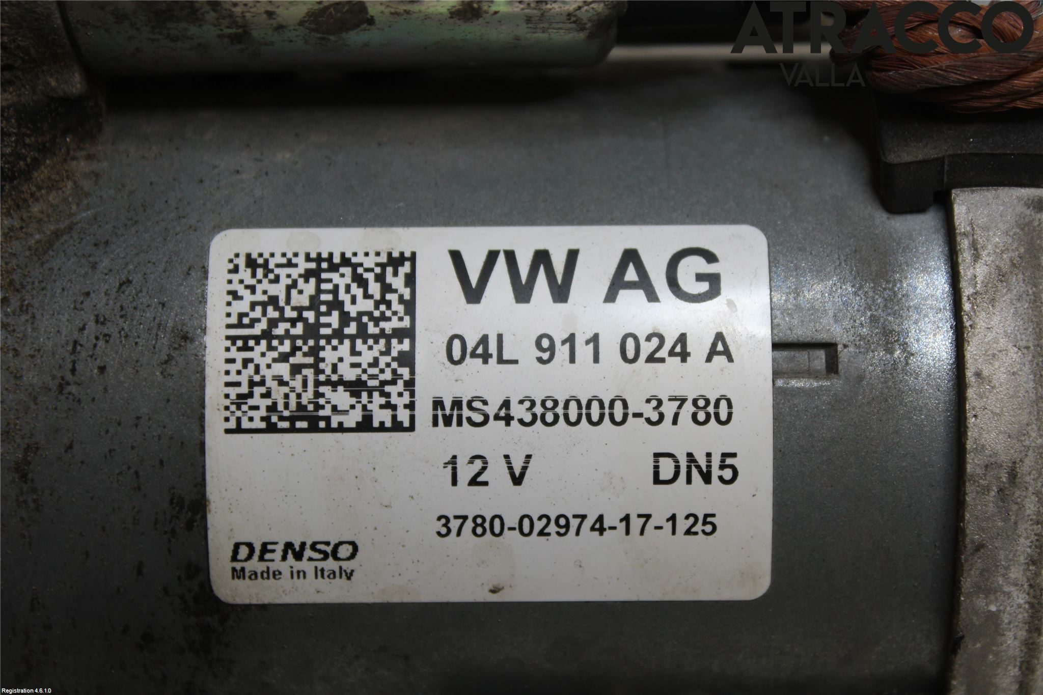 Audi A4/S4 B9 16-19 Startmotor Diesel