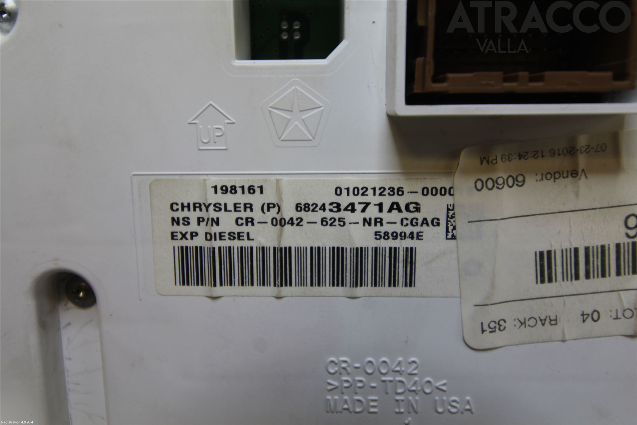 Jeep GRAND CHEROKEE 10-20 Instrument Komb