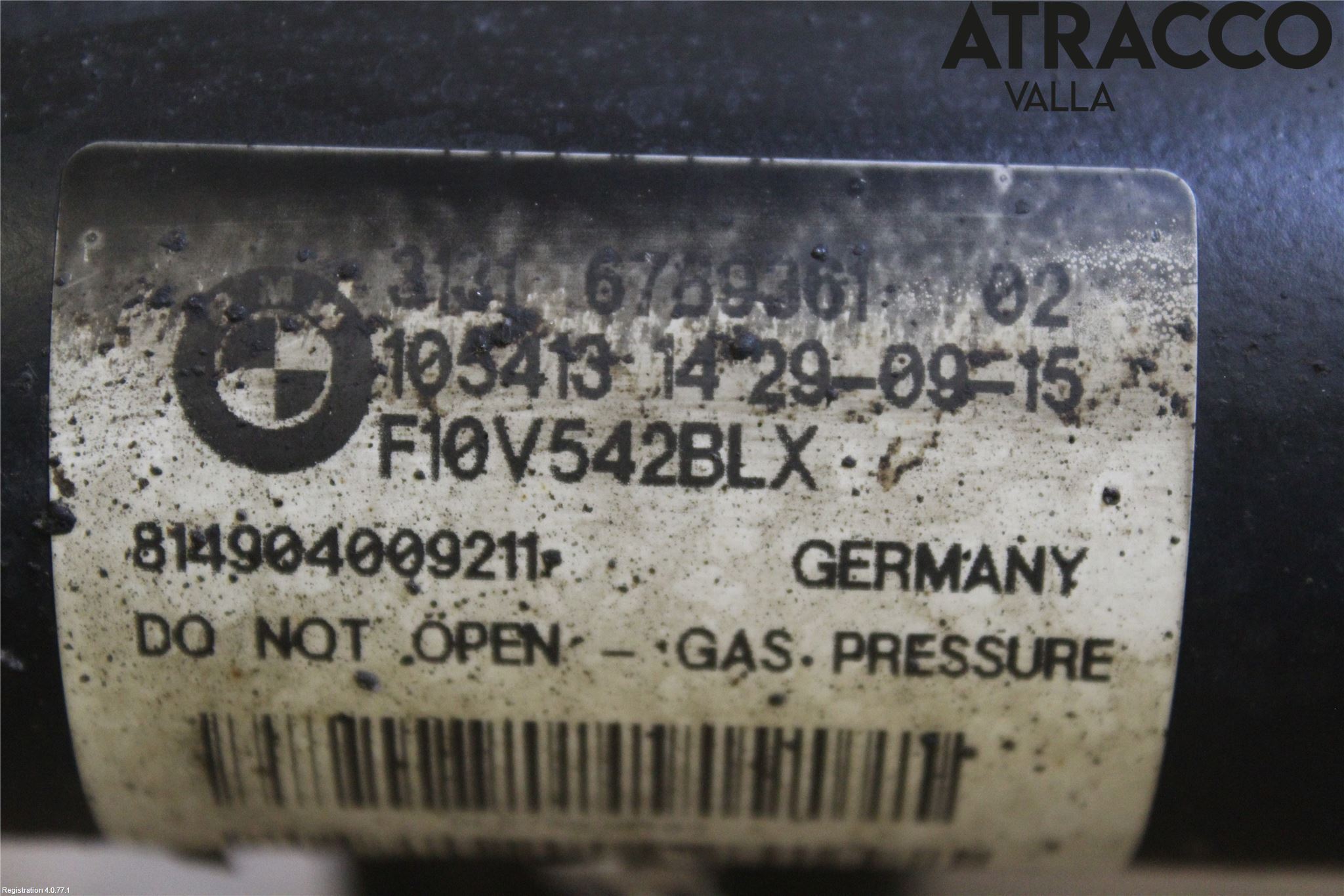 BMW 5 F10/F11/F18 09-17 Fjäderben Fram Vänster