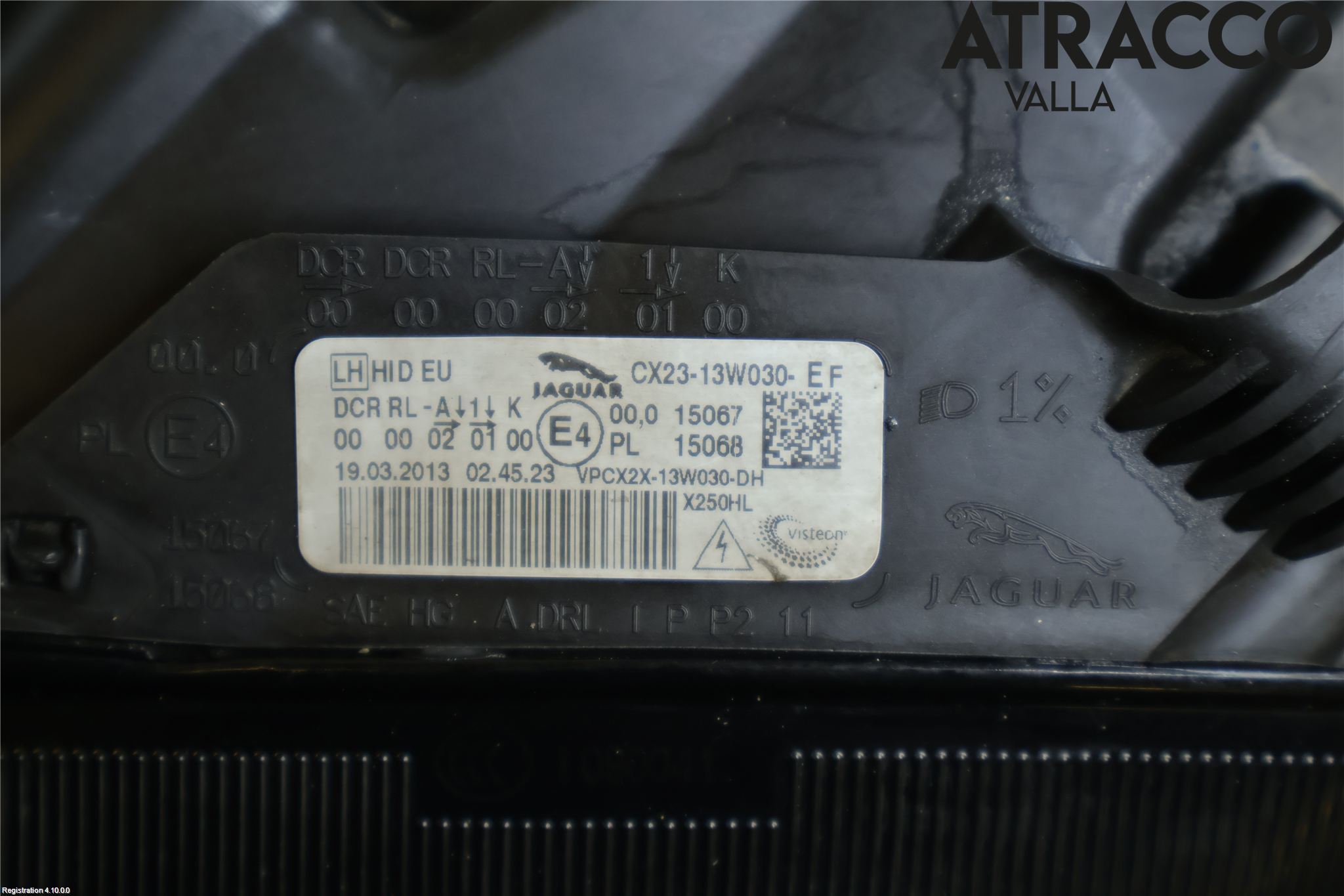 Jaguar XF 08-15 Strålkastare Vänster