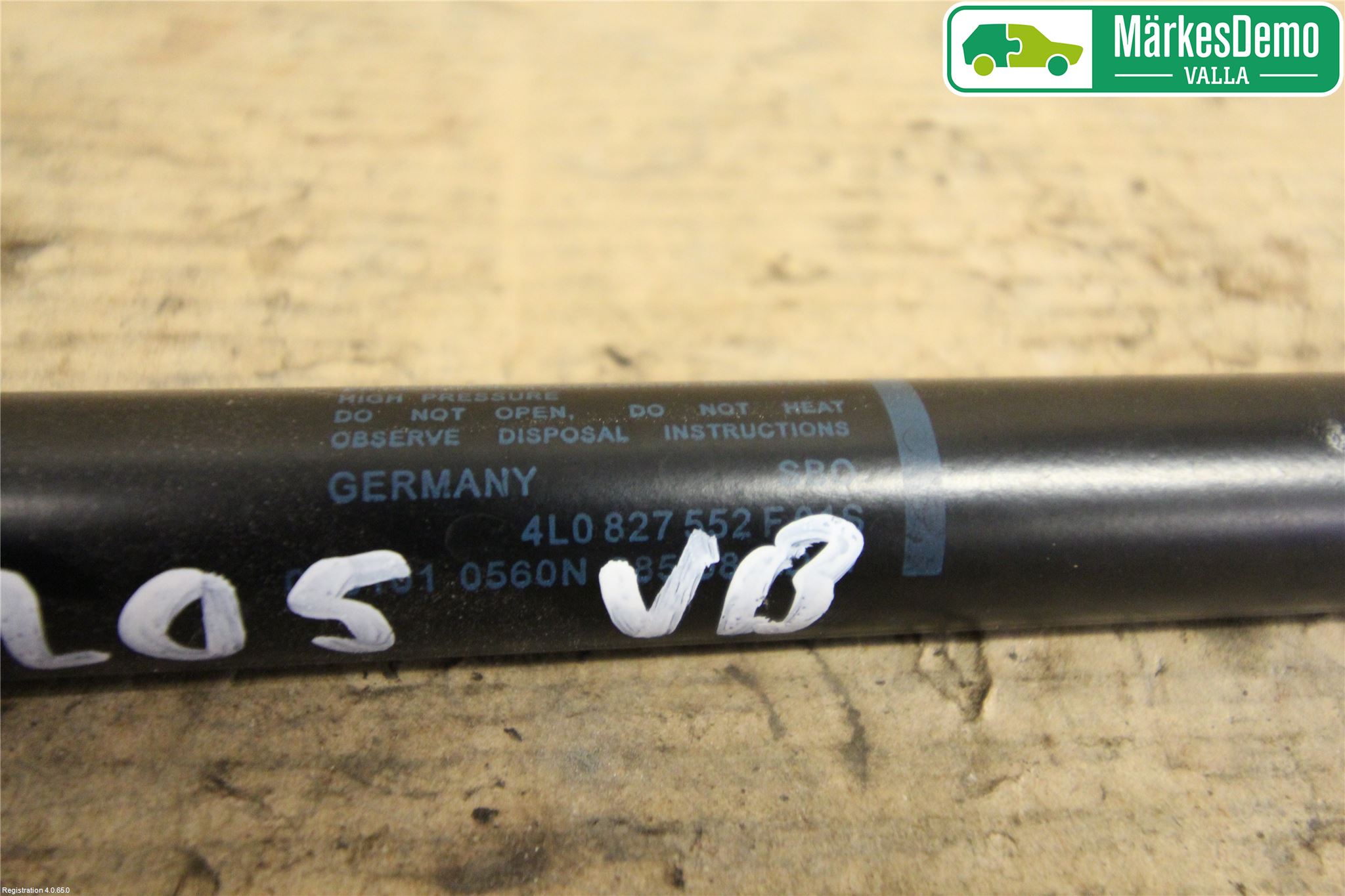 Audi Q7/SQ7 Gasfjäder Baklucka