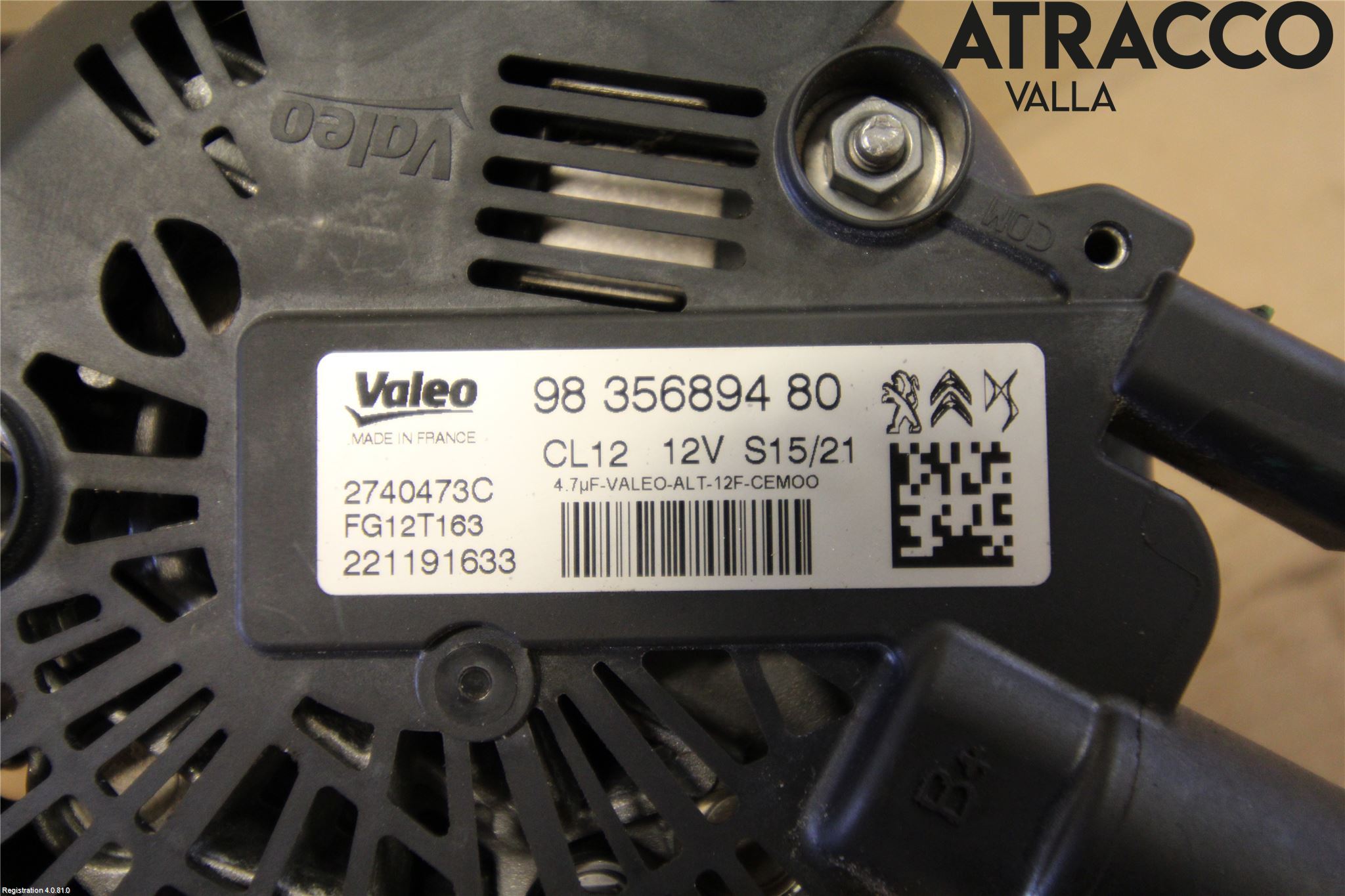 Citroen COTROEN C3 17-24 Generator