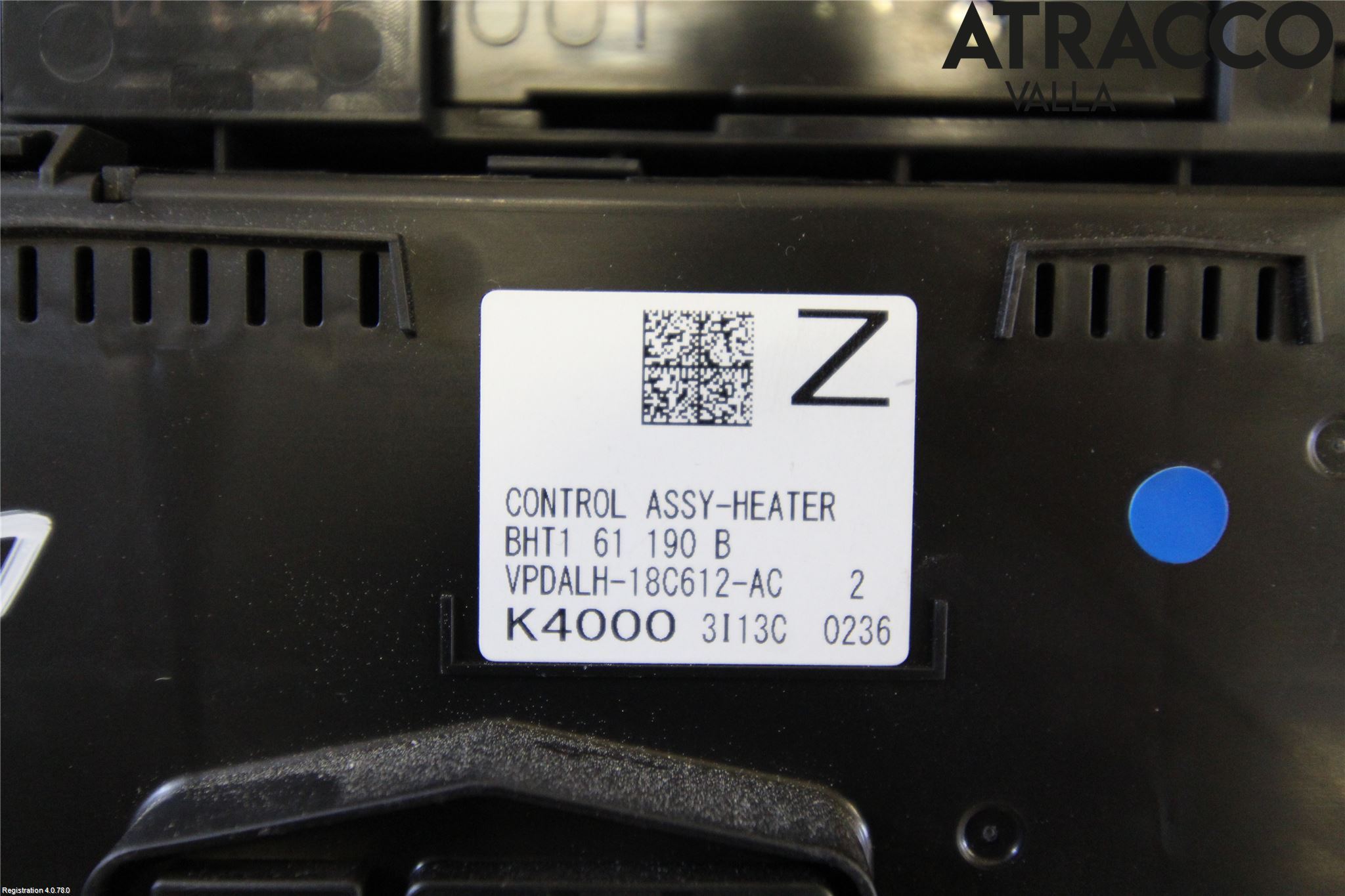 Mazda 3 III 14-19 Ac Styrenhet Ac Manöveren