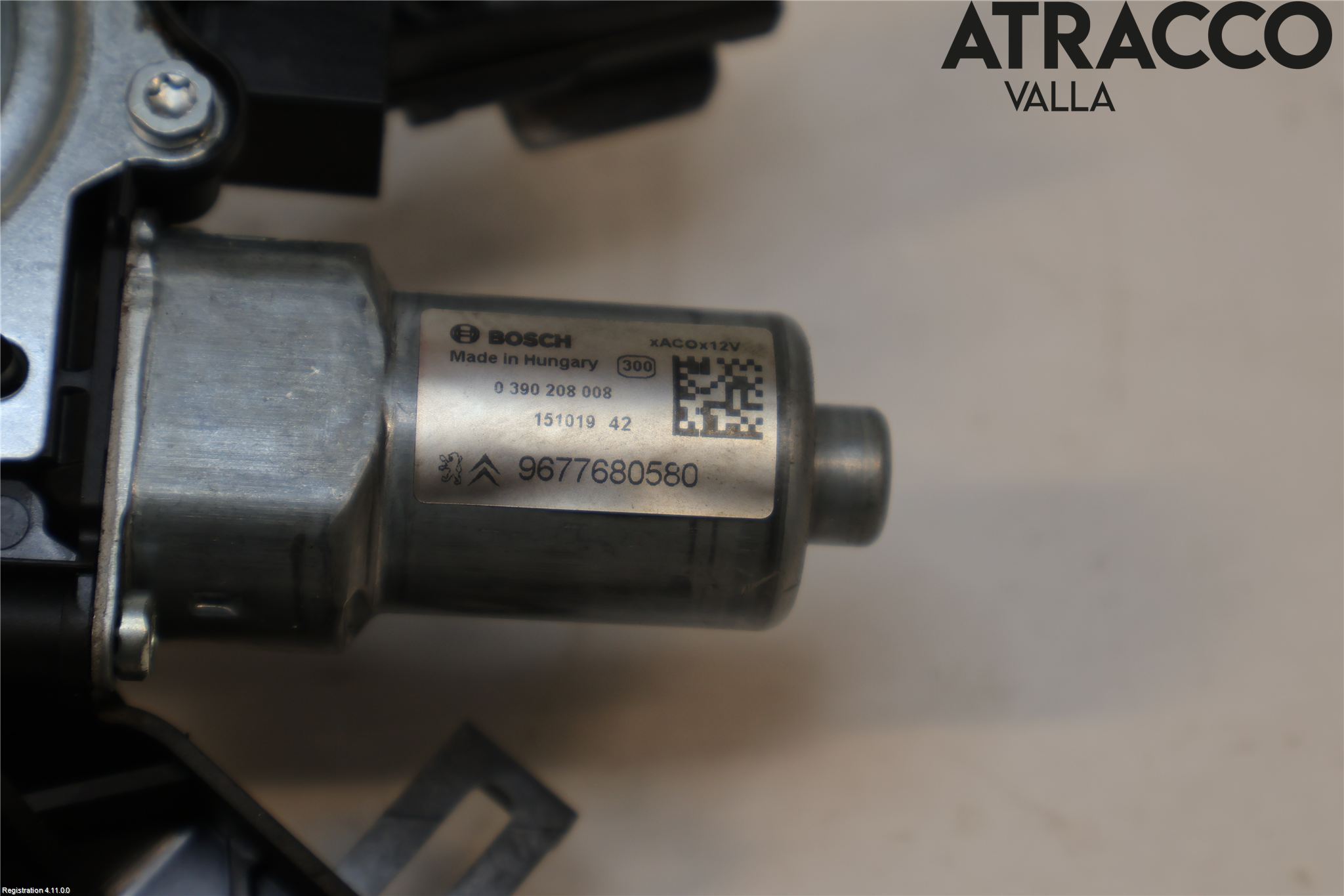 Peugeot 308 14-21 Torkarmotor Baklucka