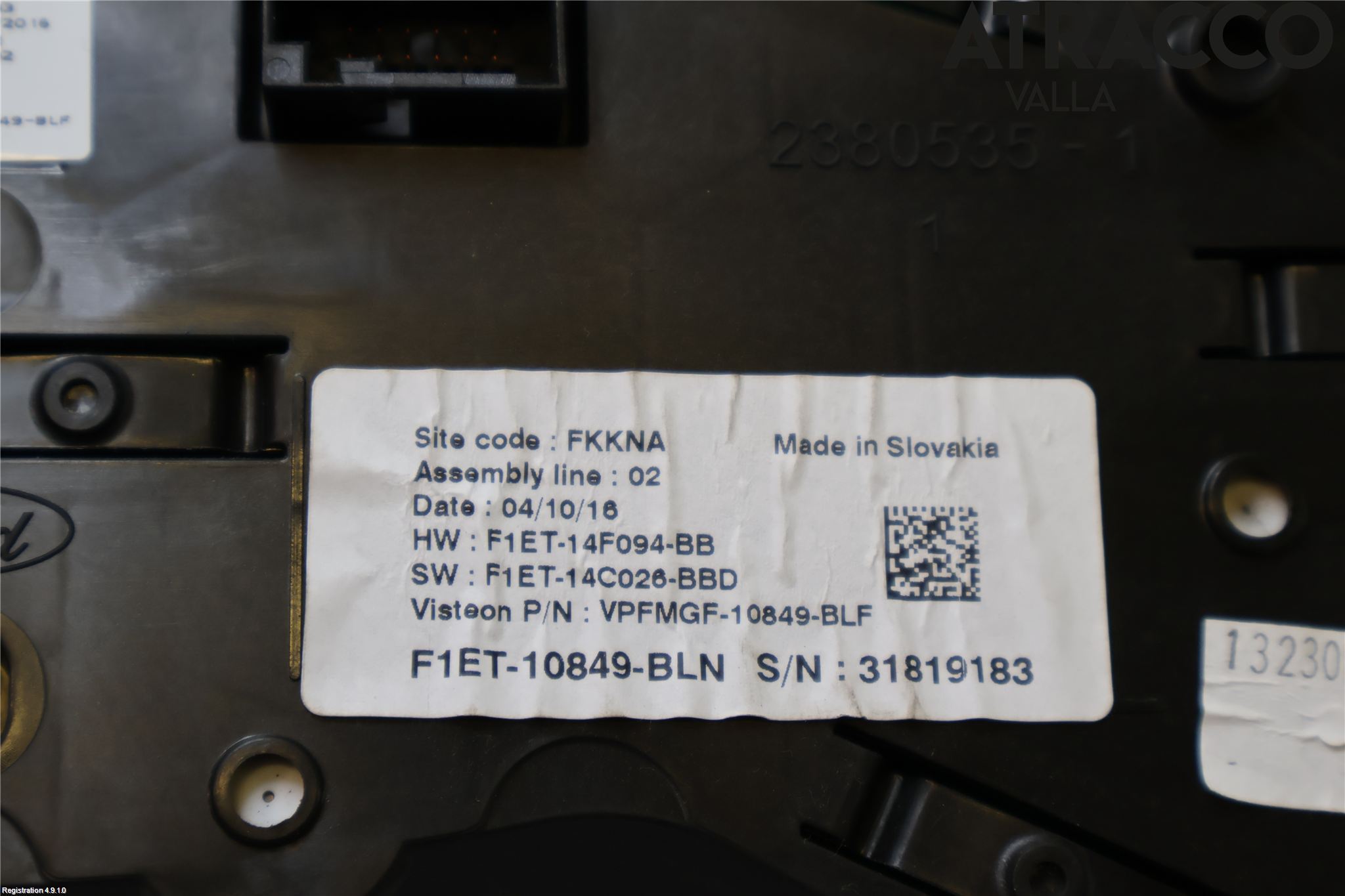 Ford FOCUS 15-18 Instrument Komb