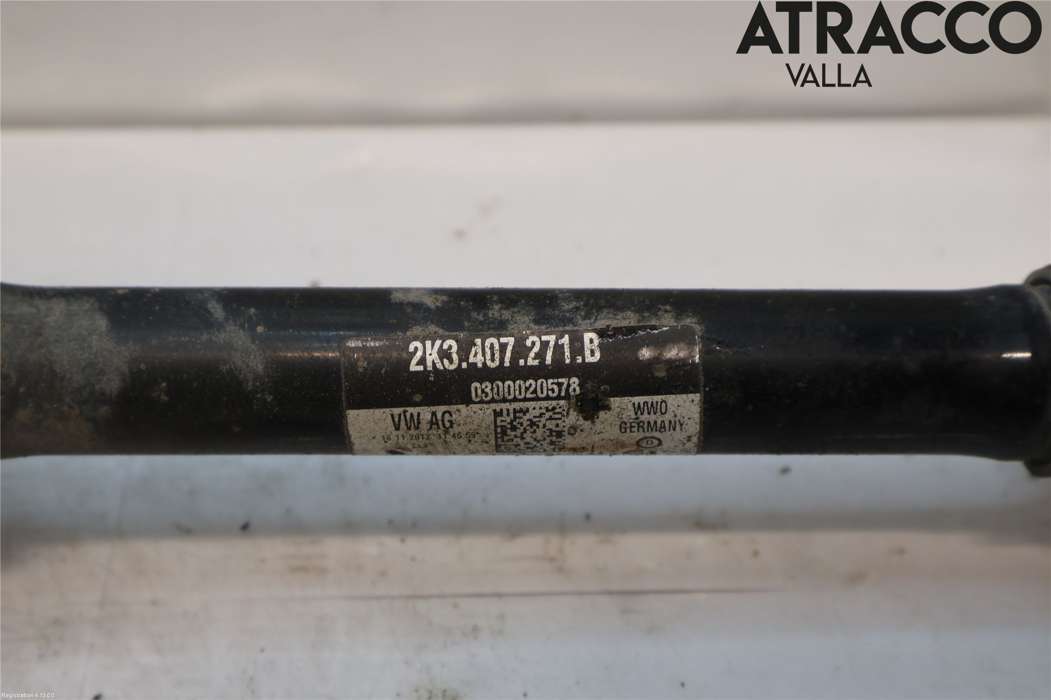 Volkswagen VW CADDY 11-15 Drivaxel Fram Vänster