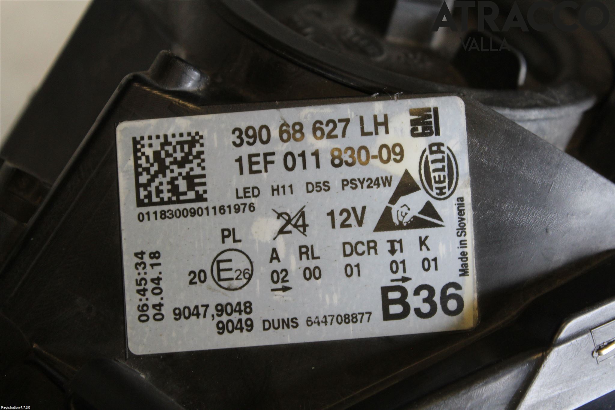 Opel CORSA E 15-19 Strålkastare Vänster