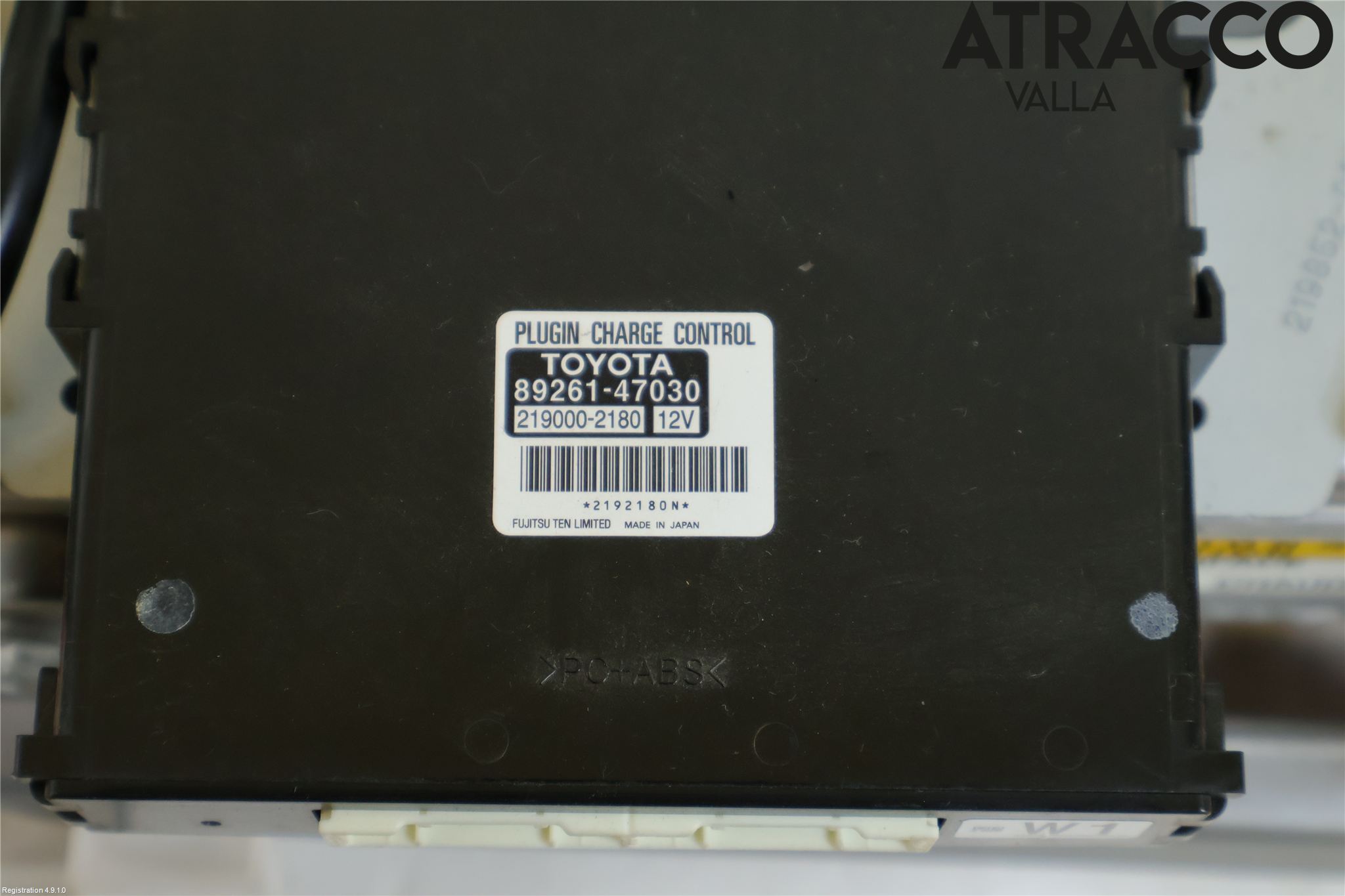 Toyota PRIUS ZVW30 09-20 Batteriladdare Högspänning